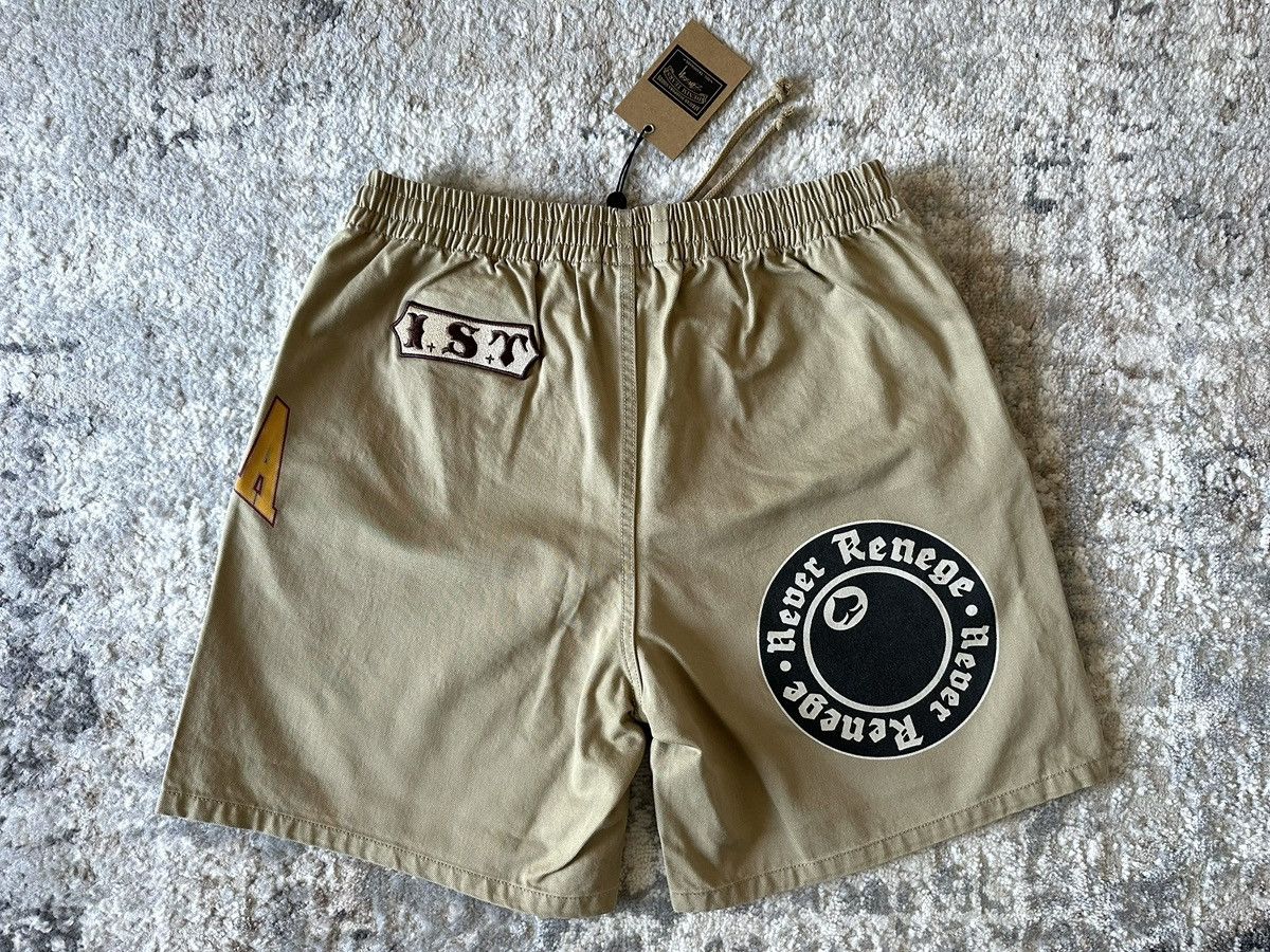 DENIM TEARS × Stussy Denim Tears x Stussy Jamaiga High Kaki Short SS25 Size US 30 / EU 46 - 2 Thumbnail