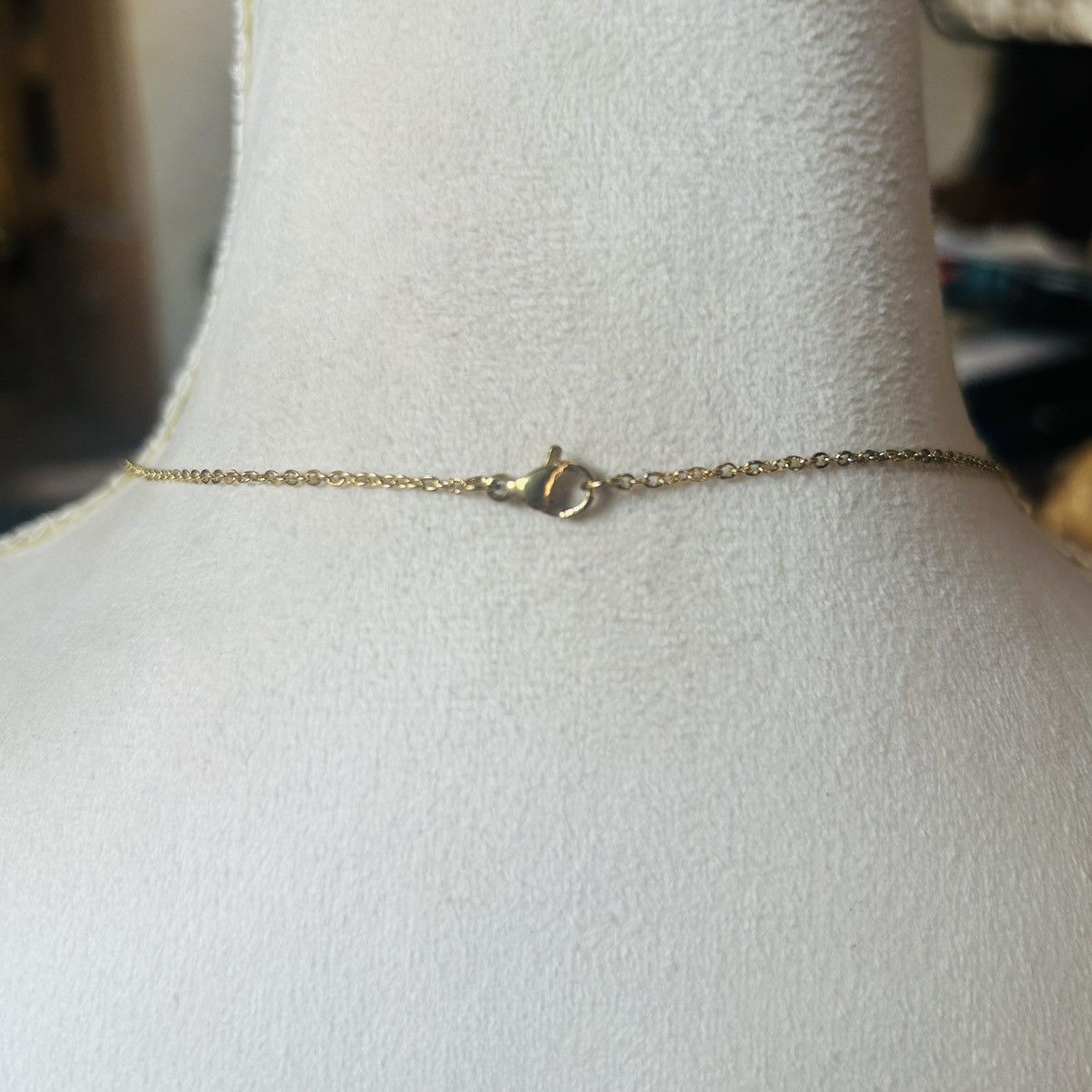 Handmade Handcrafted vintage bead drop pendant on chain necklace Size ONE SIZE - 5 Thumbnail