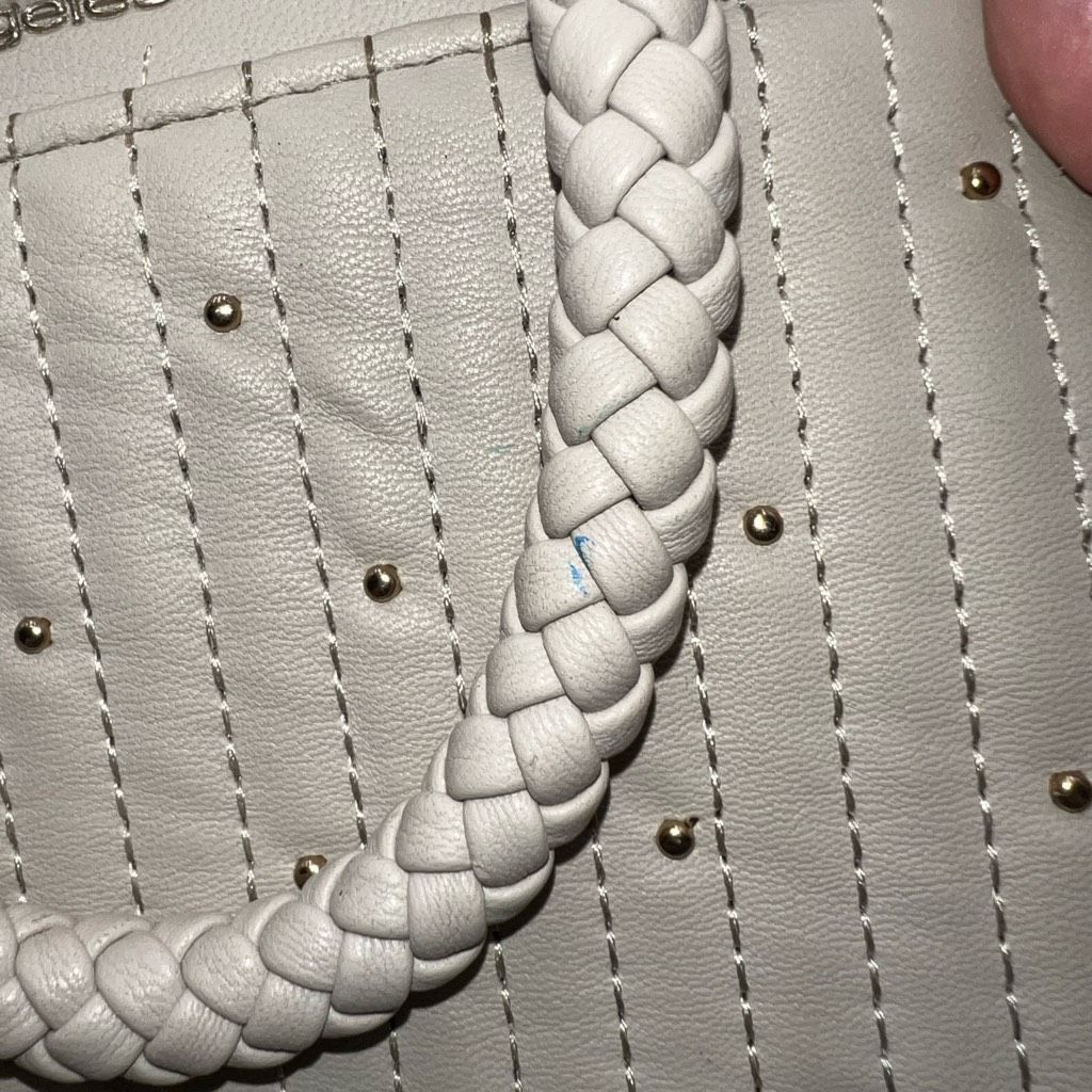 Bebe Bebe Stud Micro Shopper with Unbranded Gold Chain Crossbody Size ONE SIZE - 14 Thumbnail
