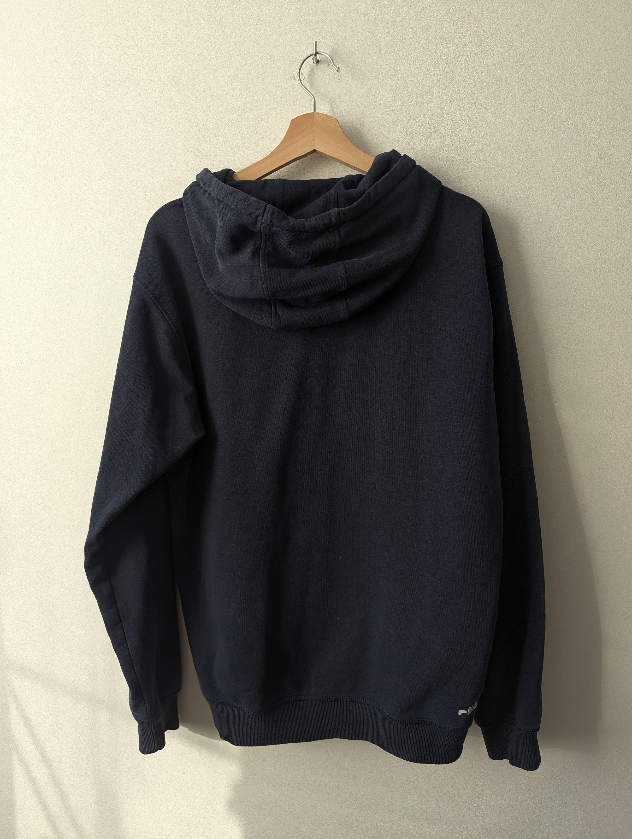 Fila FILA Navy Logo Hoodie Oversized Fit Size US L / EU 52-54 / 3 - 9 Thumbnail