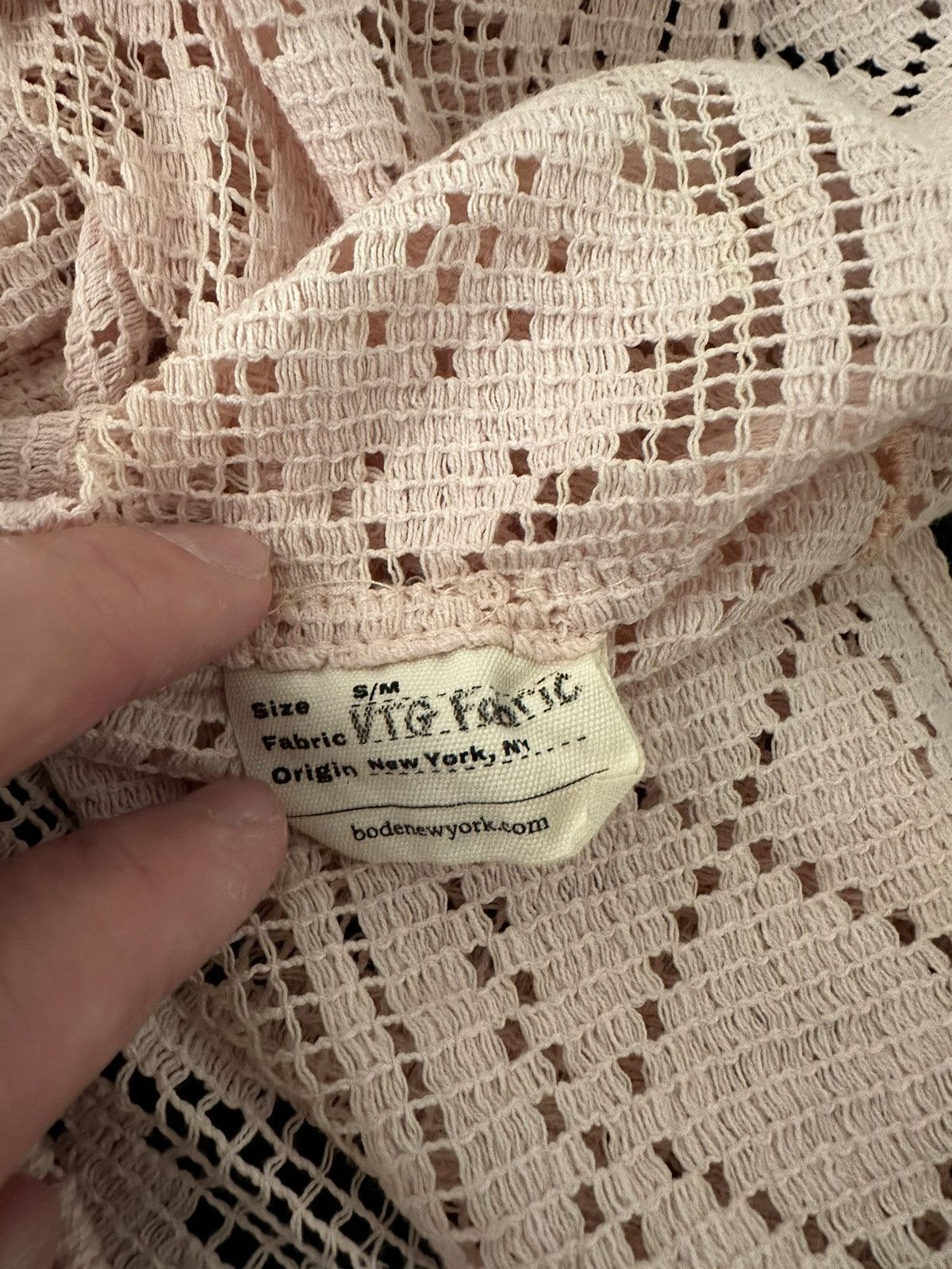 Bode Bode Ribbon Lace Shirt One of Kind Size US M / EU 48-50 / 2 - 6 Thumbnail