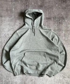 Nike × Vintage Nike y2k Vintage Baggy Boxy Oversize Swoosh Logo Hoodie Size US XL / EU 56 / 4 - 3 Thumbnail