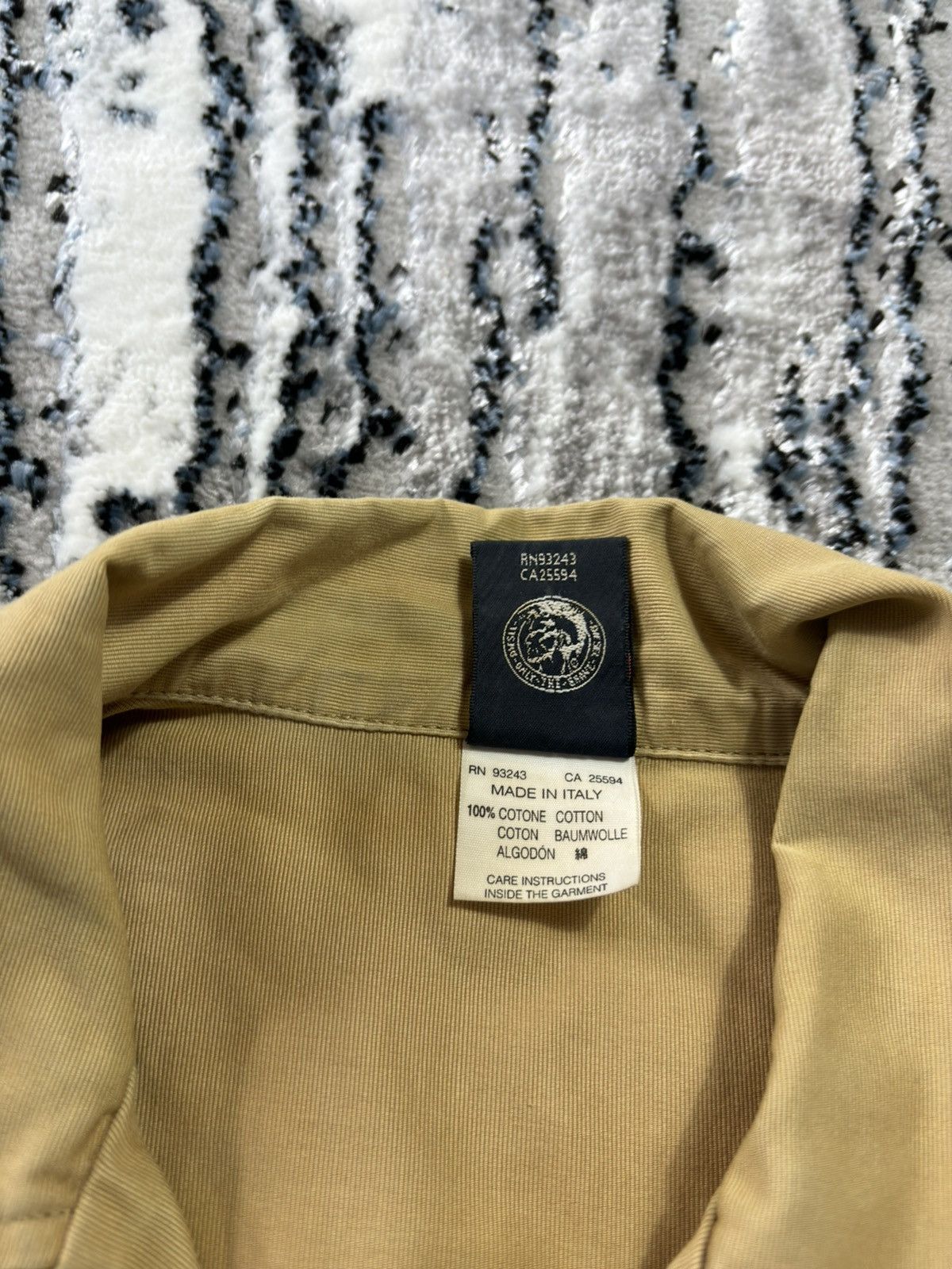 Diesel × Japanese Brand Vintage DIESEL Sun Faded Distressed Bomber Jacket Y2K 90s Size US M / EU 48-50 / 2 - 4 Thumbnail