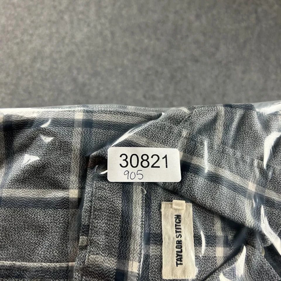 Taylor Stitch Taylor Stitch Shirt Mens 42 Window Pane Check Cotton Adults Size US XS / EU 42 / 0 - 9 Thumbnail