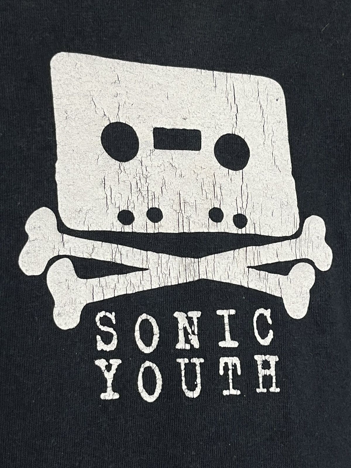 Band Tees VINTAGE Y2K SONIC YOUTH CASSETTE KID/WOMEN TEE SHIRT Size XXS / US 00 / IT 34 - 3 Thumbnail