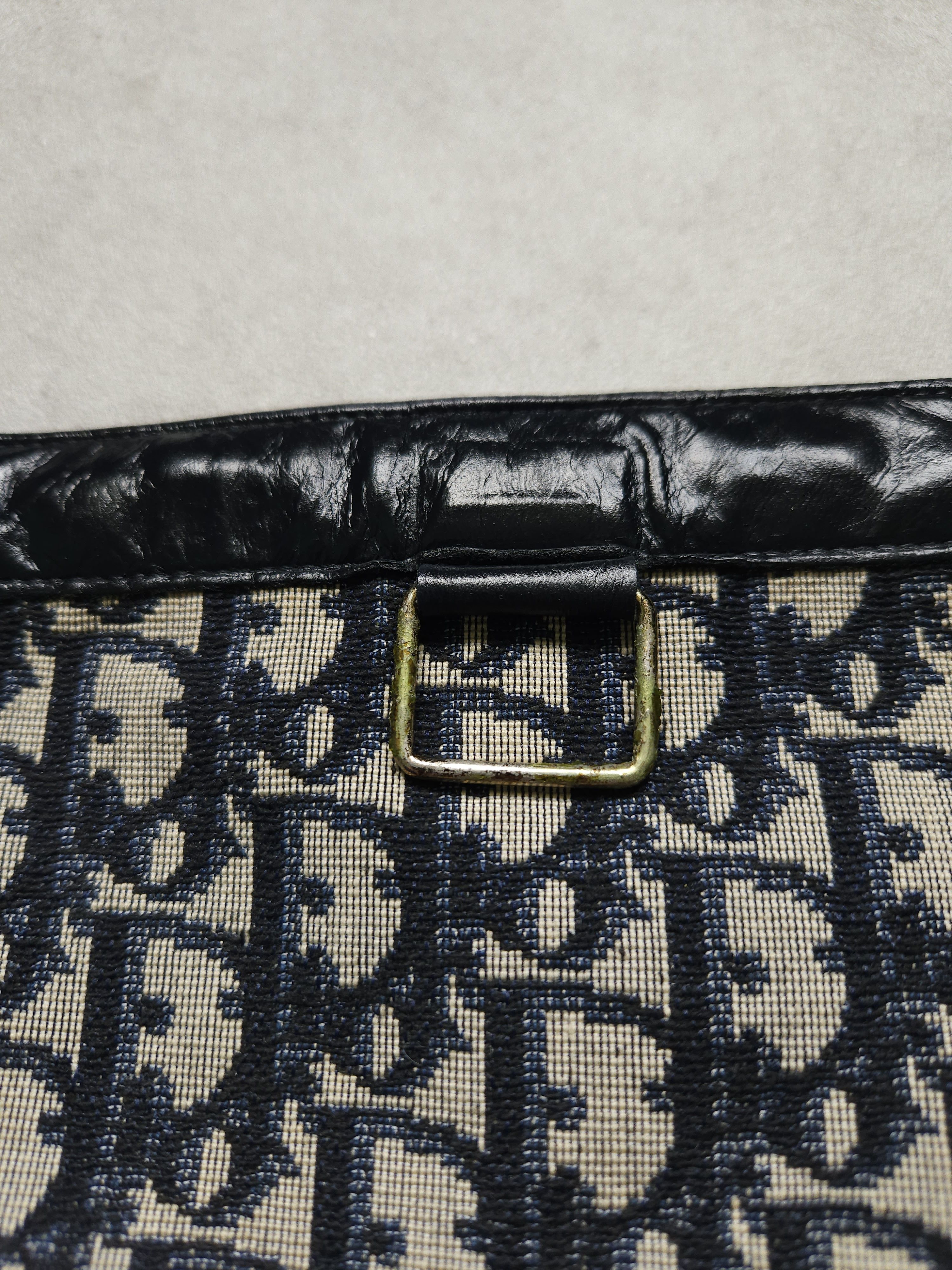 Dior Vintage 70s dior trotter mini accessory pouch clutch bag Size ONE SIZE - 6 Thumbnail