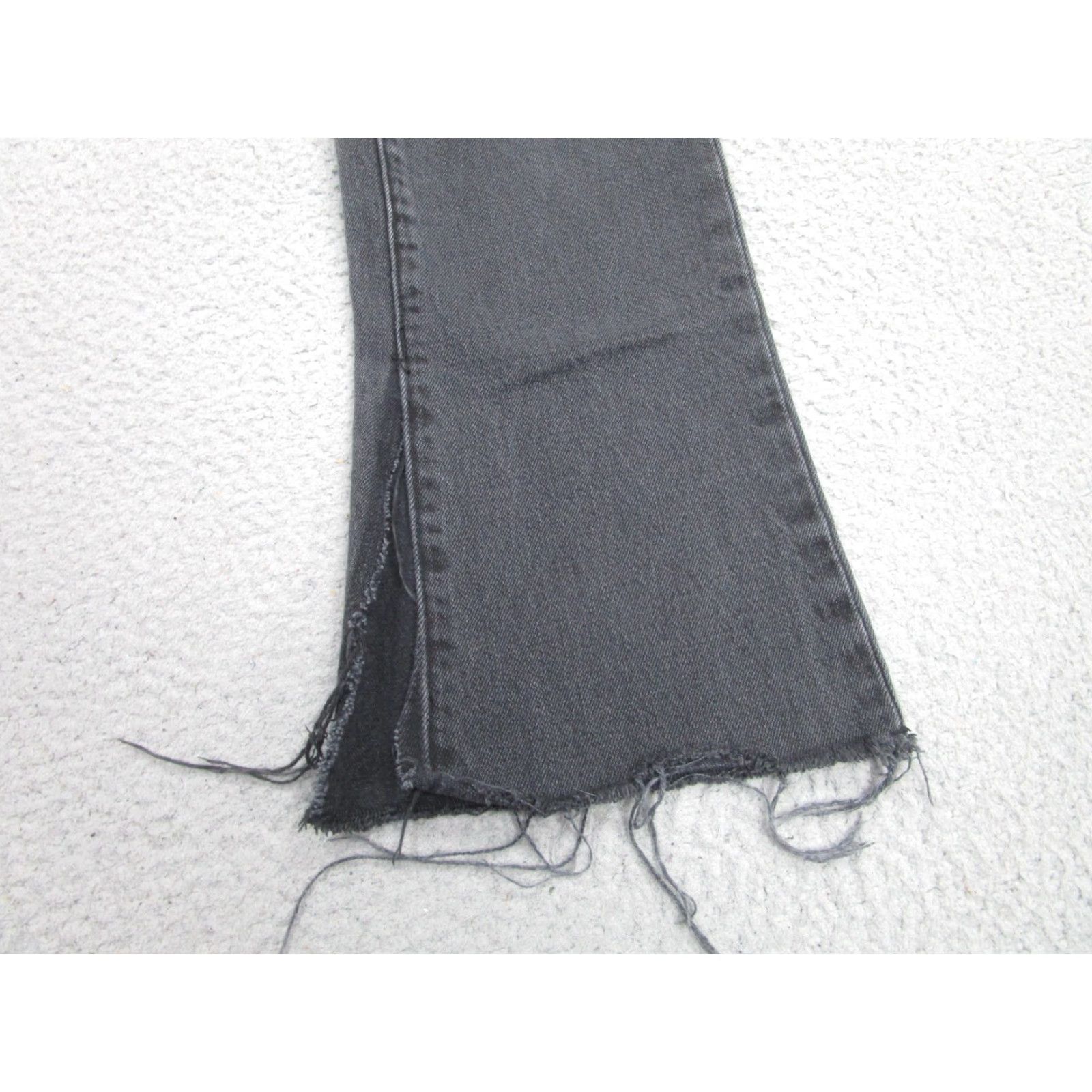 Ksubi Ksubi Jeans Womens 27 Black Skinny Kickn Beat Up Bootcut Distressed Denim Goth Size 27" / US 4 / IT 40 - 2 Thumbnail