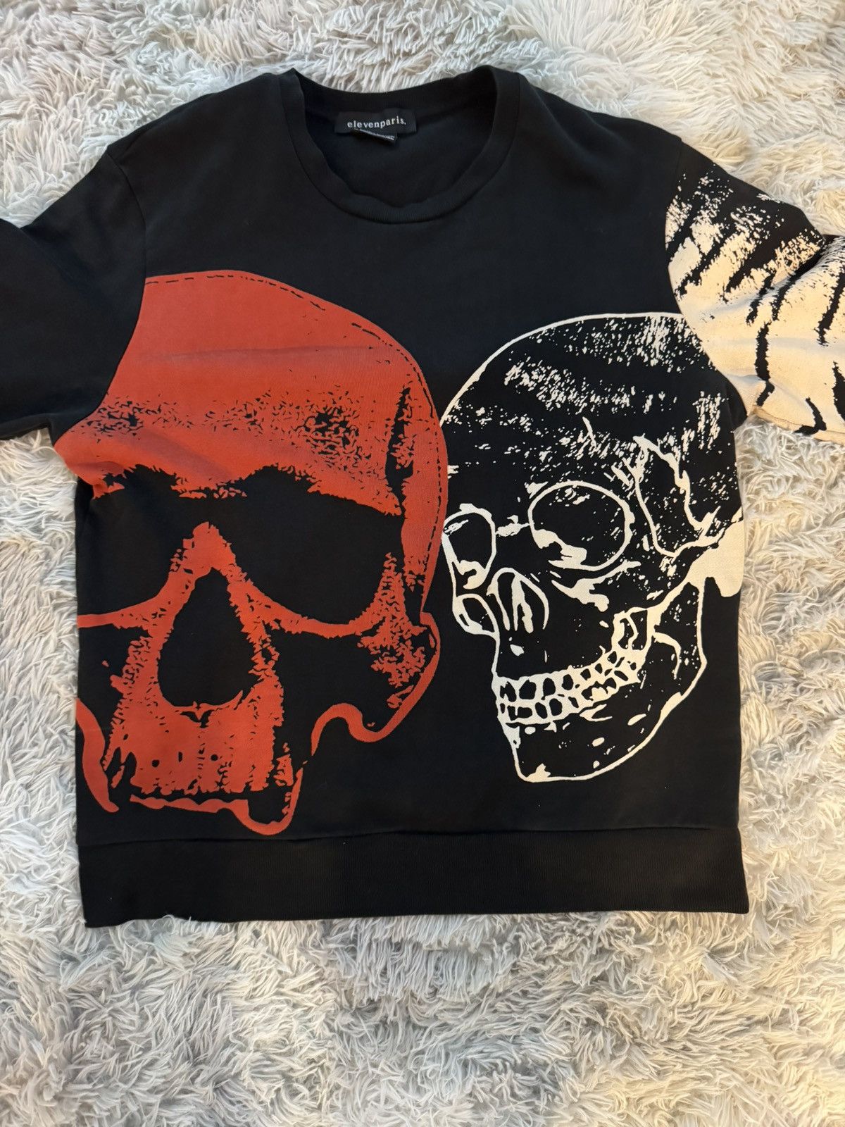 Eleven Paris Eleven Paris Double Skull Sweatshirt Size US M / EU 48-50 / 2 - 3 Thumbnail