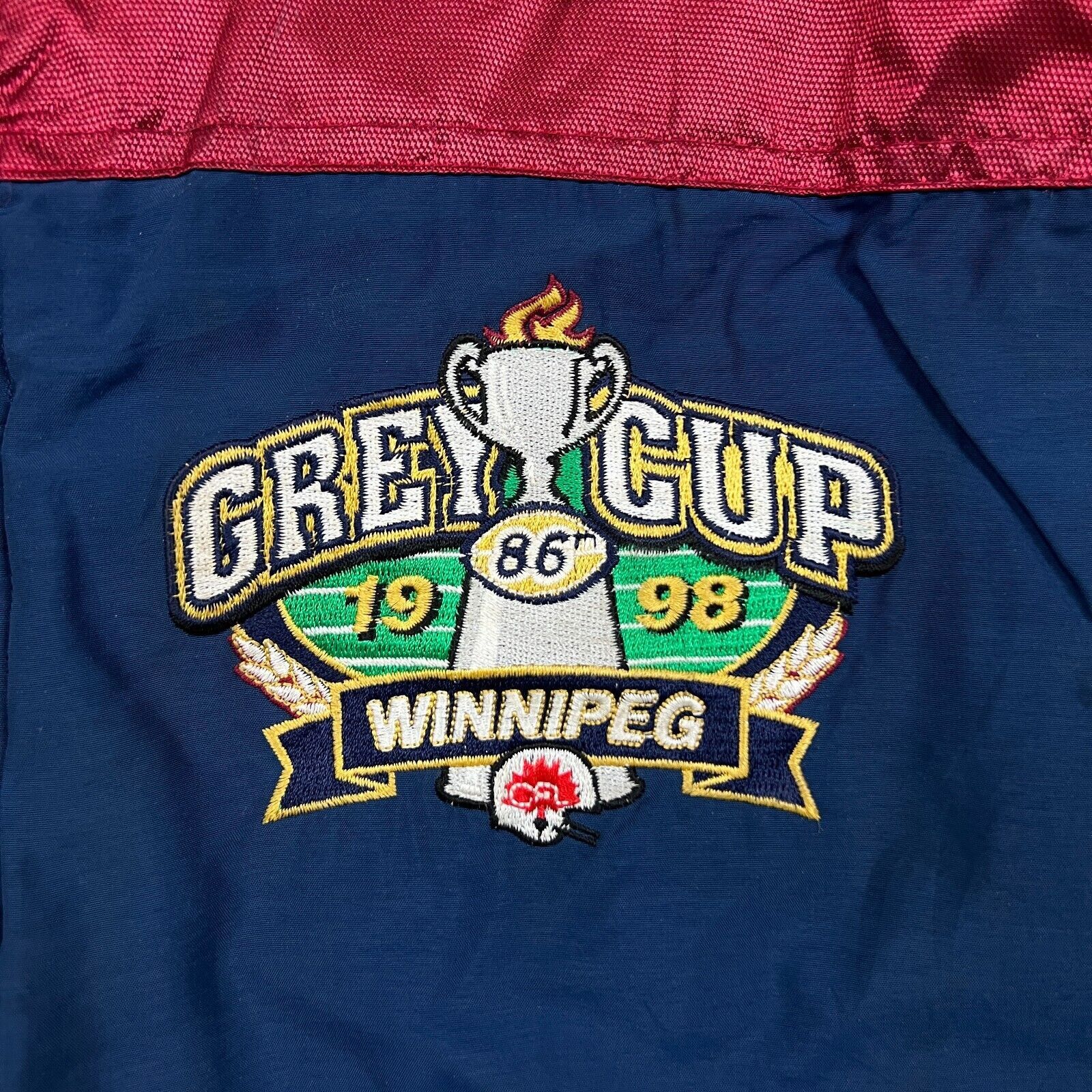 NFL × Starter × Vintage Vintage 1998 Grey Cup Starter Jacket Medium NFL Football CFL Size US M / EU 48-50 / 2 - 3 Thumbnail