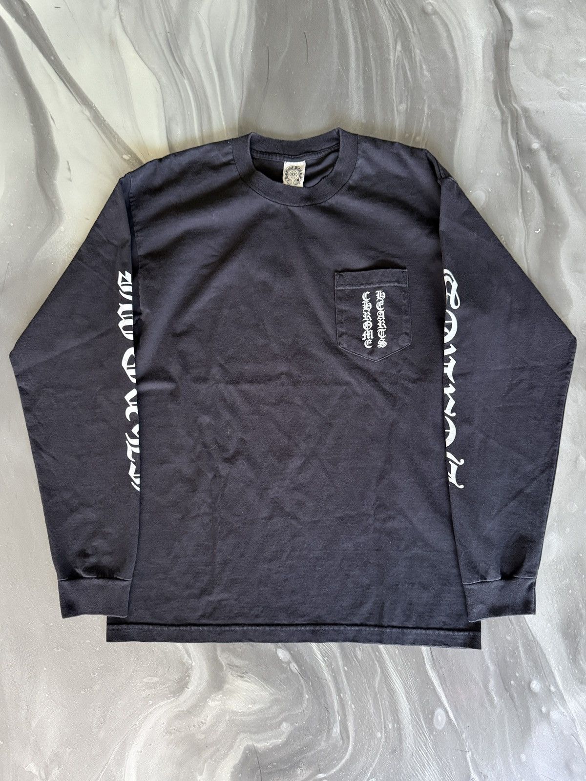 Chrome Hearts × Vintage Vintage Chrome Hearts Scroll Logo Long