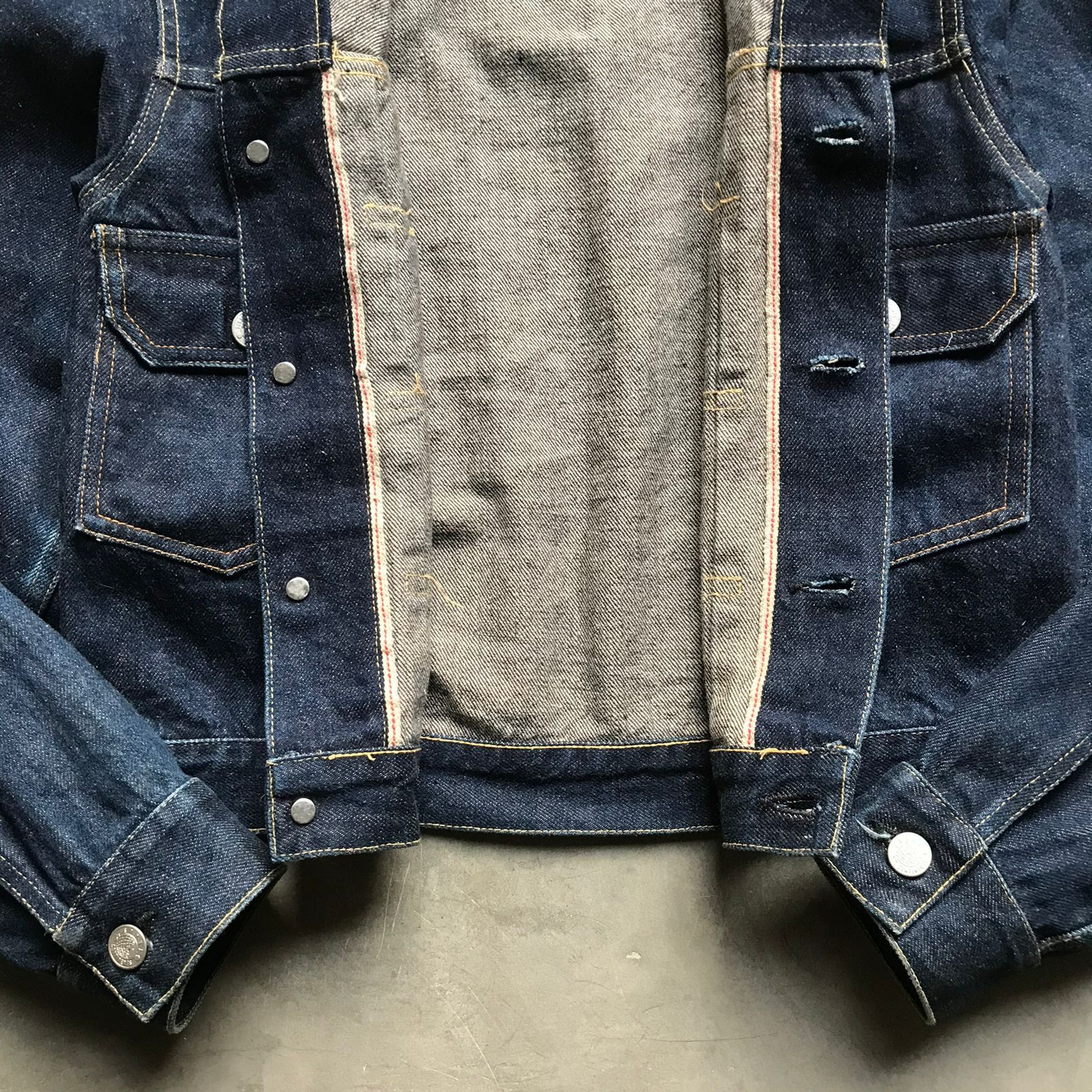 Japanese Brand Trans Continents Type II Selvedge Jacket Size US S / EU 44-46 / 1 - 3 Thumbnail
