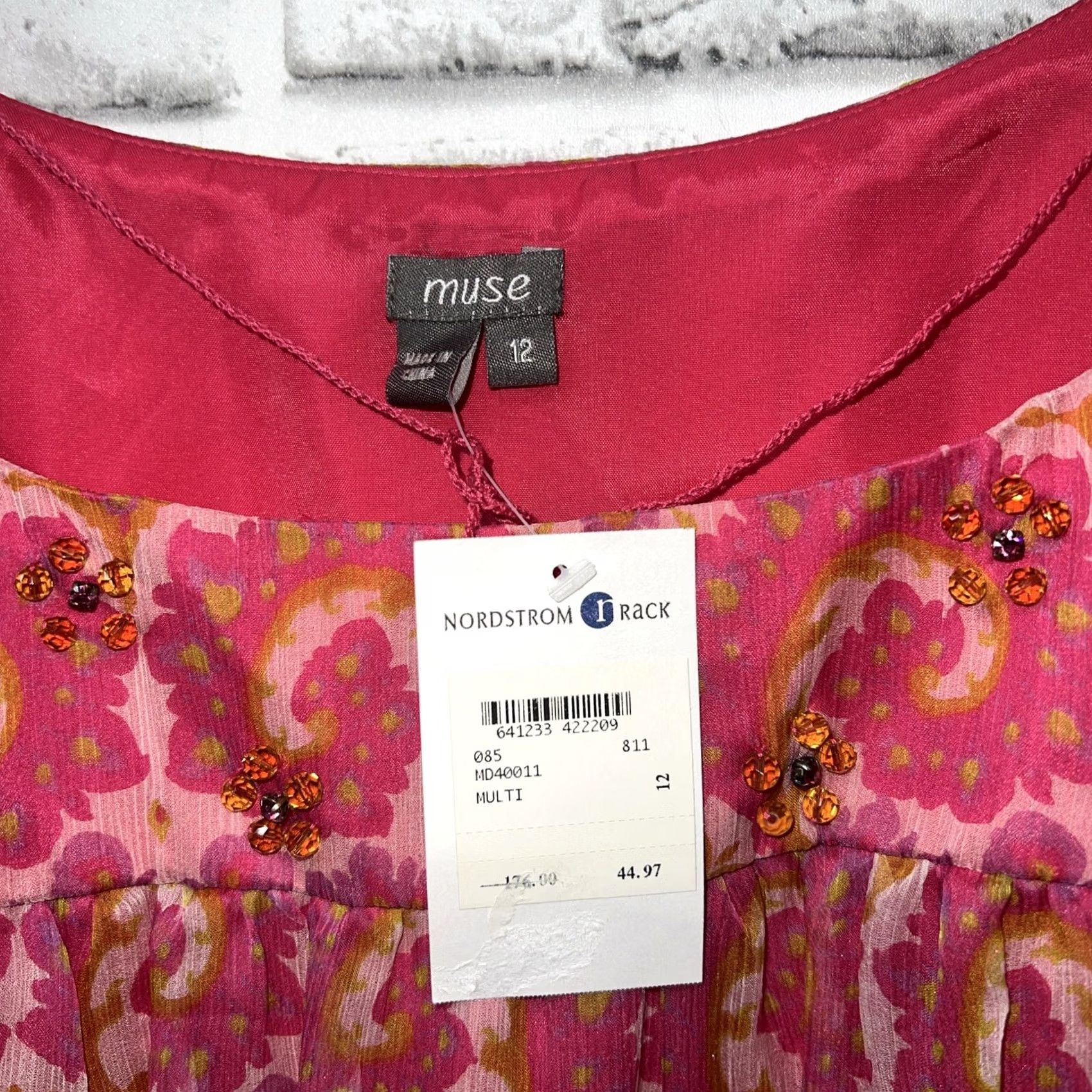 Pinko NWT Muse Pink Dress Womens Size 12 Size XL / US 12-14 / IT 48-50 - 3 Thumbnail