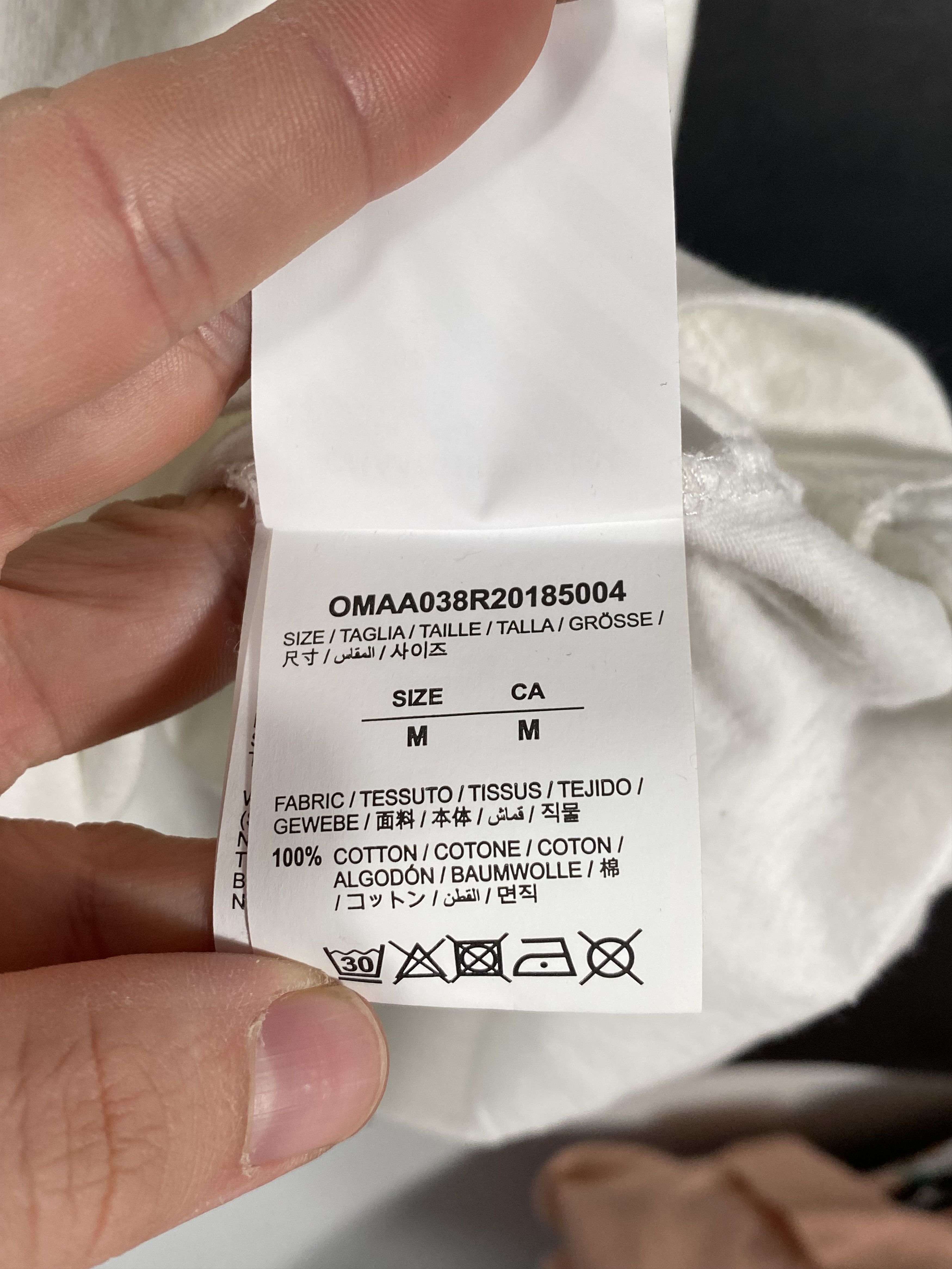 Off-White Off-White S/S 2020 Wavy Line T-shirt Size M Size US M / EU 48-50 / 2 - 6 Thumbnail