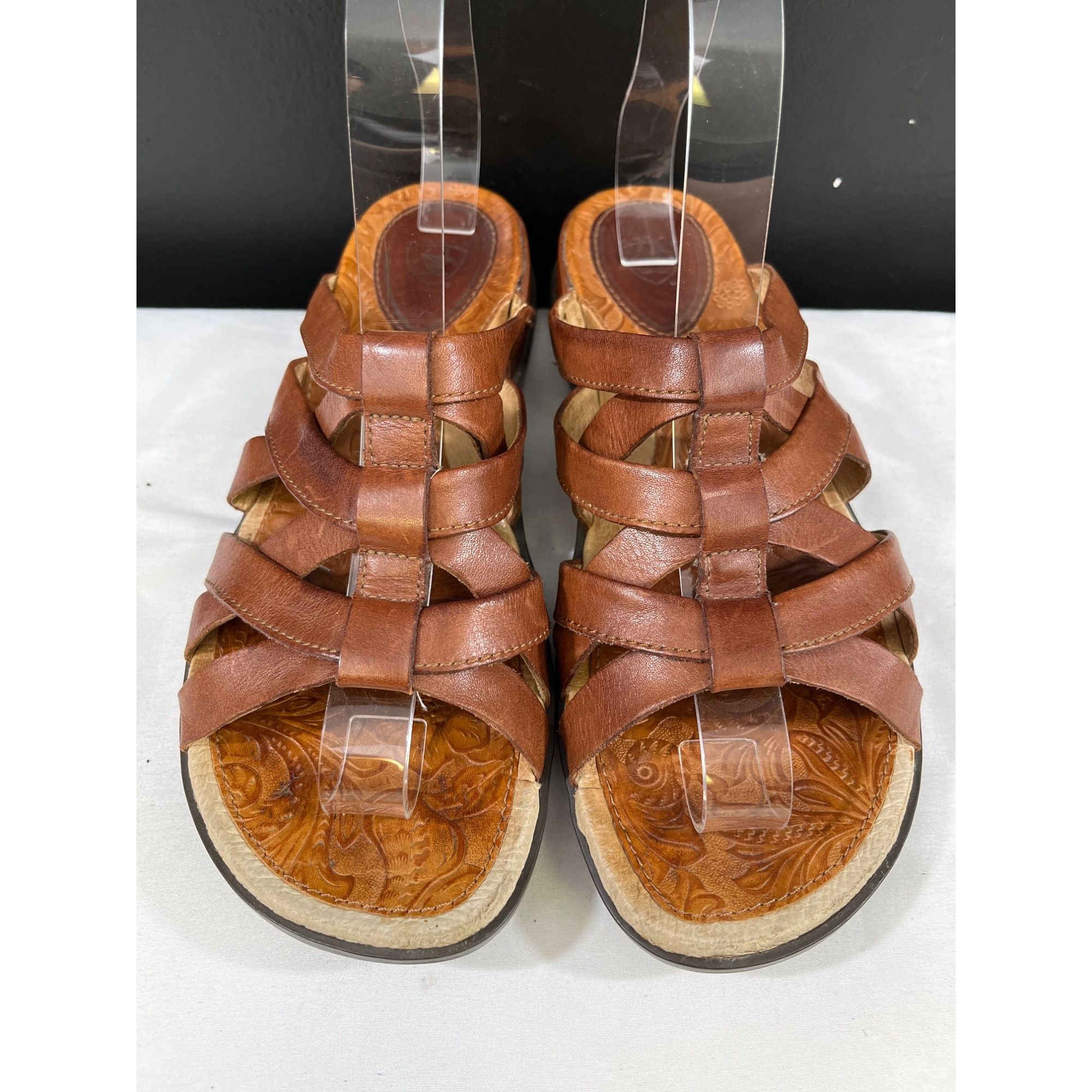 Ariat Ariat Womens Brown Leather Sandals Size 8B SKU 6599 Grailed