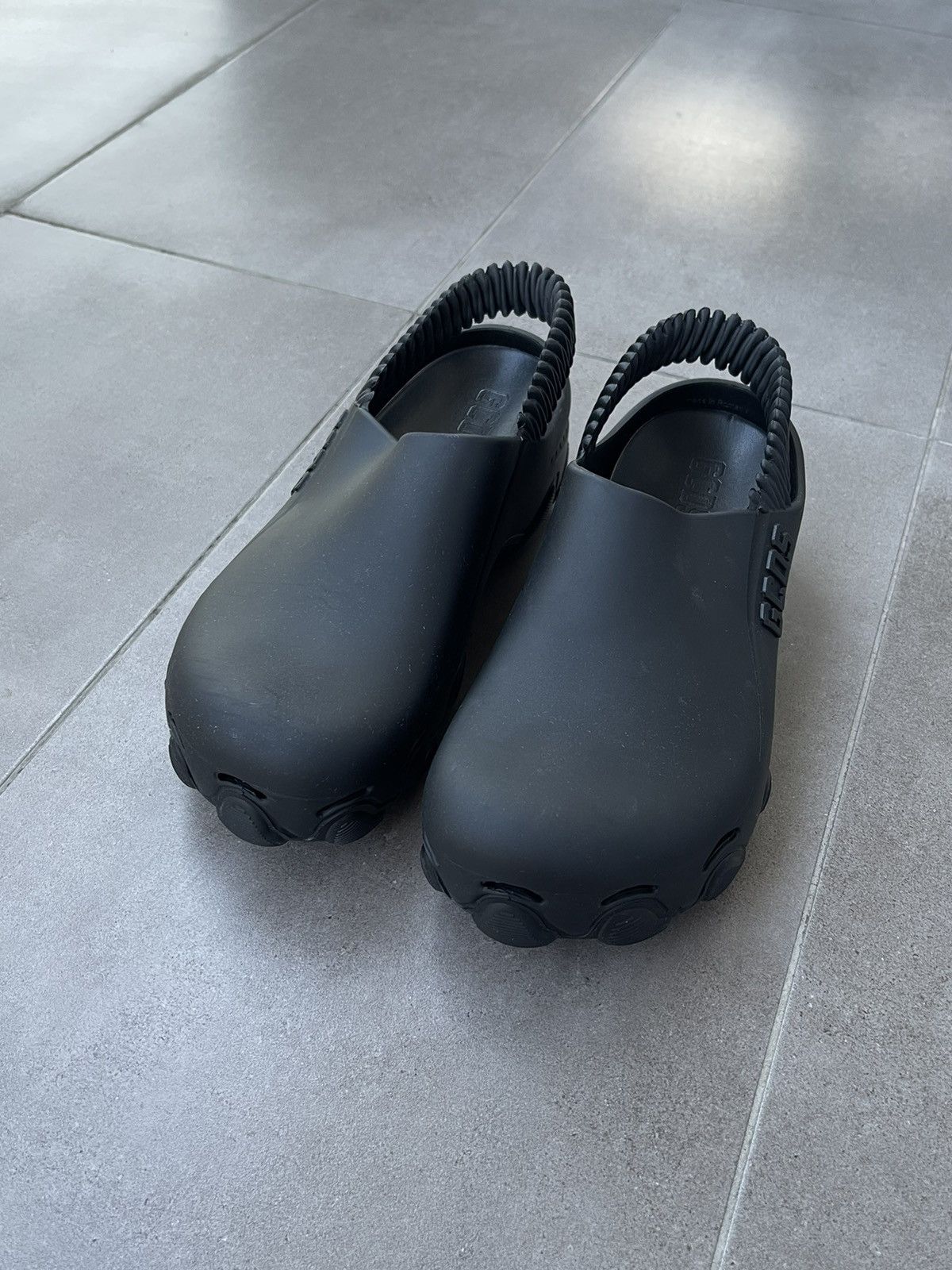 GCDS !DS! SS22 GCDS IBEX Black Clogs Size US 9.5 / EU 42-43 - 7 Thumbnail