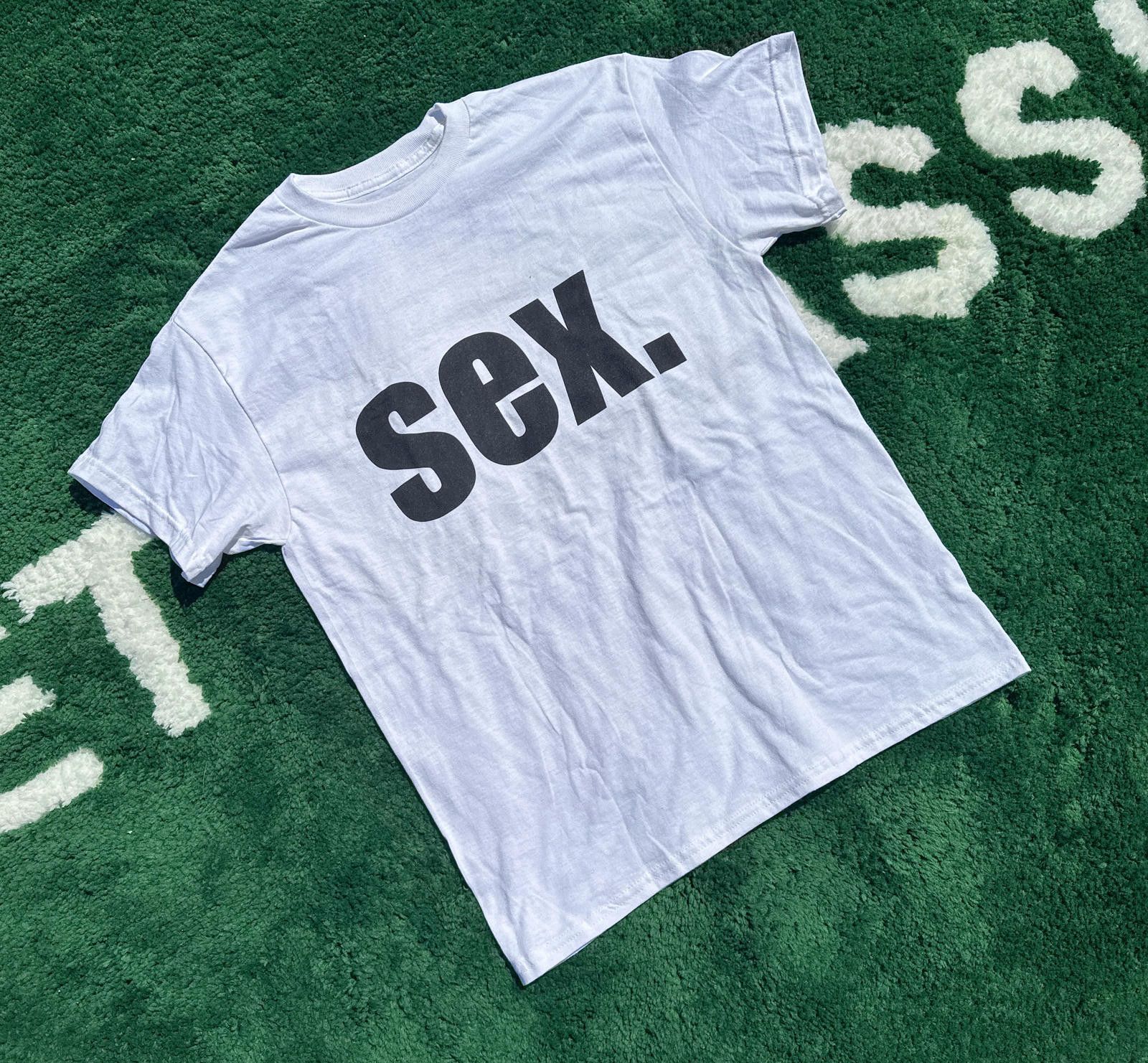 Japanese Brand IMNEVERDYING sex. Tee White M | Grailed