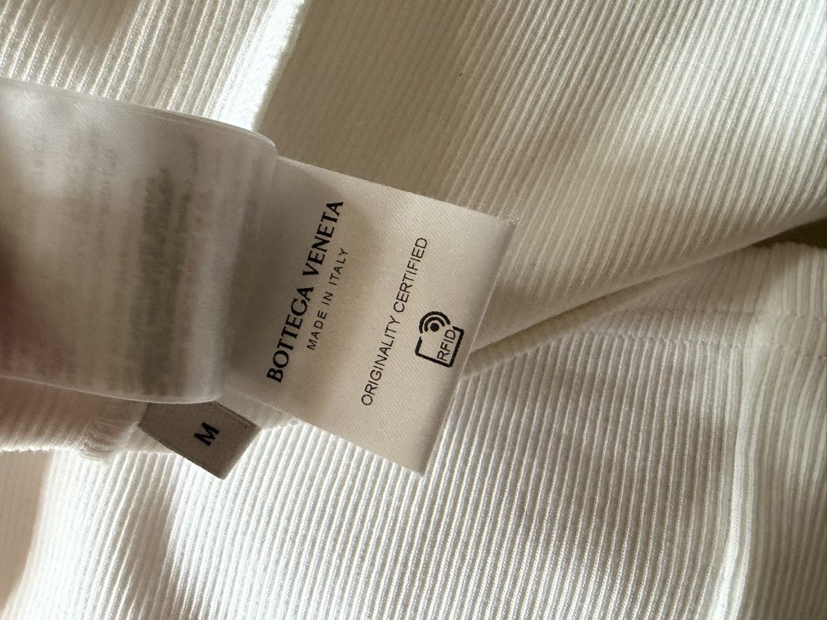 Bottega Veneta Bottega Veneta White ribbed Tank Top vest brand new large Size US L / EU 52-54 / 3 - 7 Thumbnail