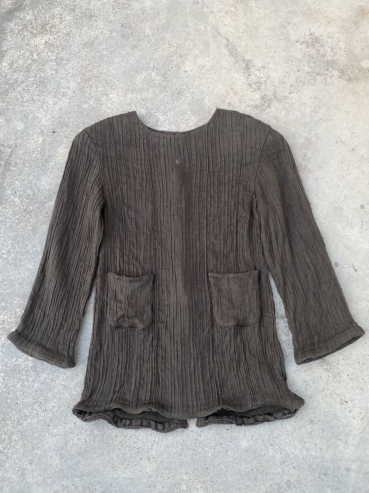 Chanel Vintage 90s Chanel Buttons Up Shirt S Size S / US 4 / IT 40 - 1 Thumbnail