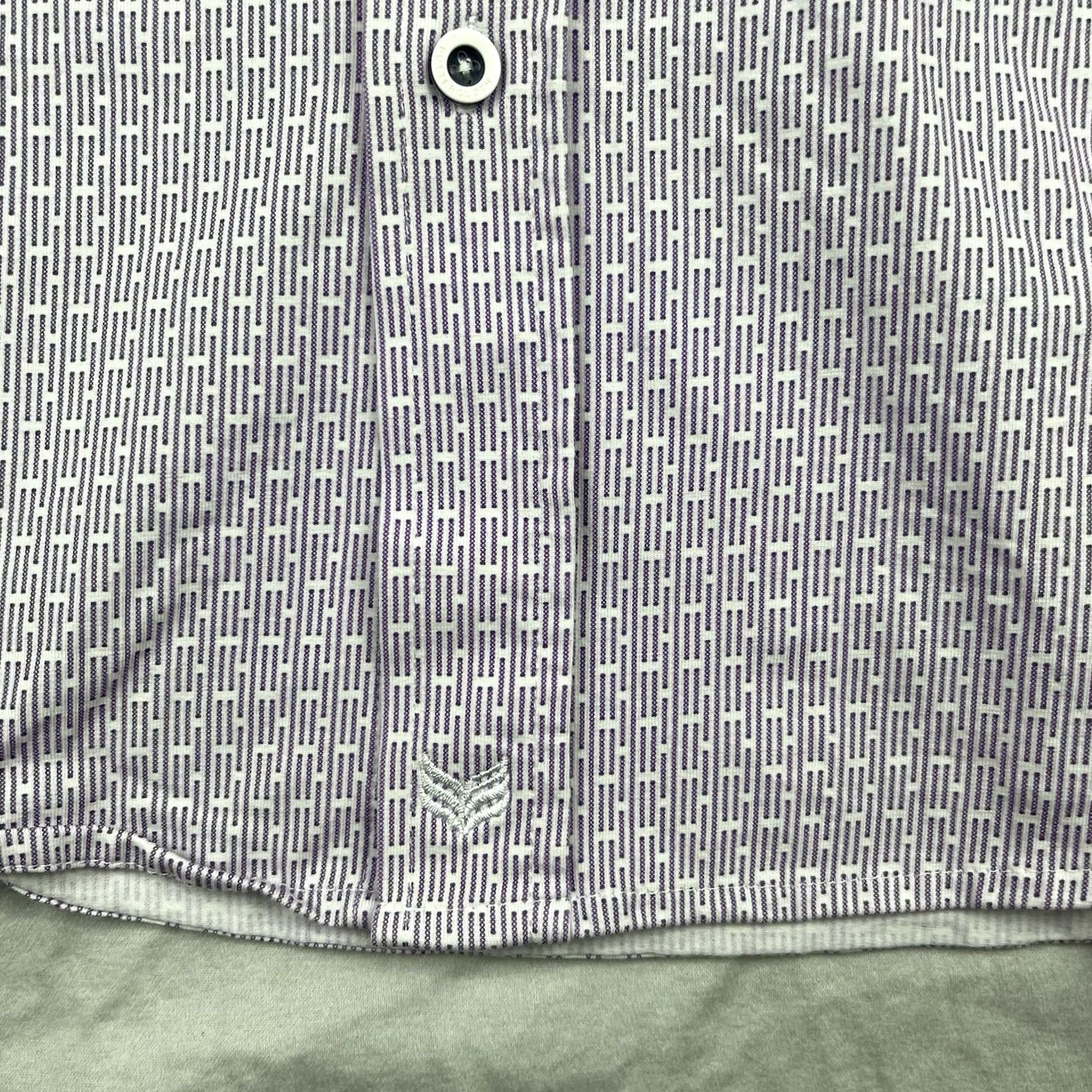 Vintage Buttercloth Shirt Men Small Icy Cotton Button Up Regular Fit Stretch Long Sleeve Size US S / EU 44-46 / 1 - 7 Thumbnail