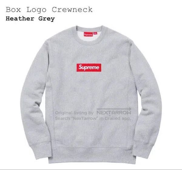 Supreme Supreme 15AW Box Logo Crewneck Sweatshirt. Size US M / EU 48-50 / 2 - 1 Thumbnail