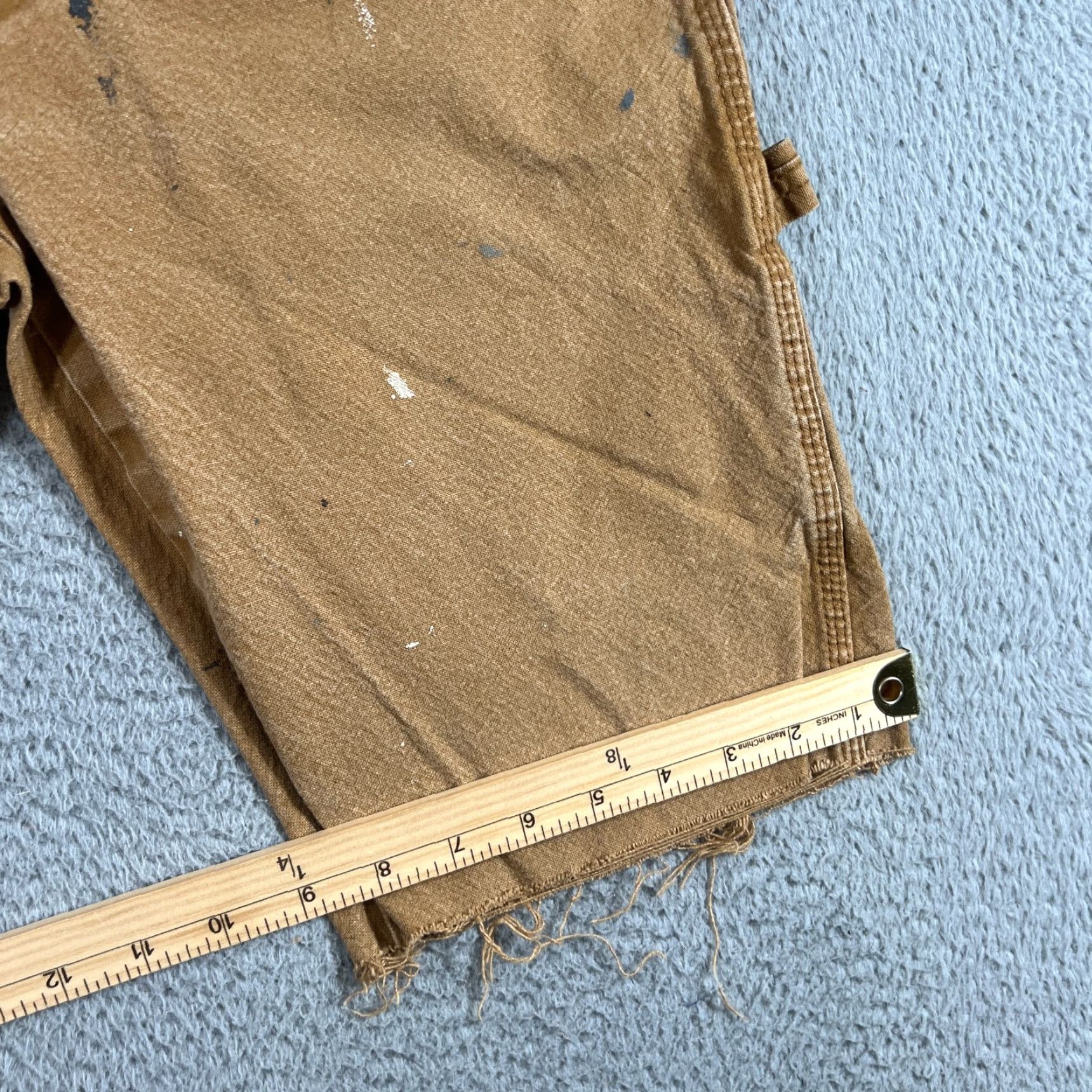 Dickies VINTAGE Dickies Cargo Shorts Men's 32 Brown Workwear Cotton 5-Pocket Relaxed Fit Size US 32 / EU 48 - 2 Thumbnail