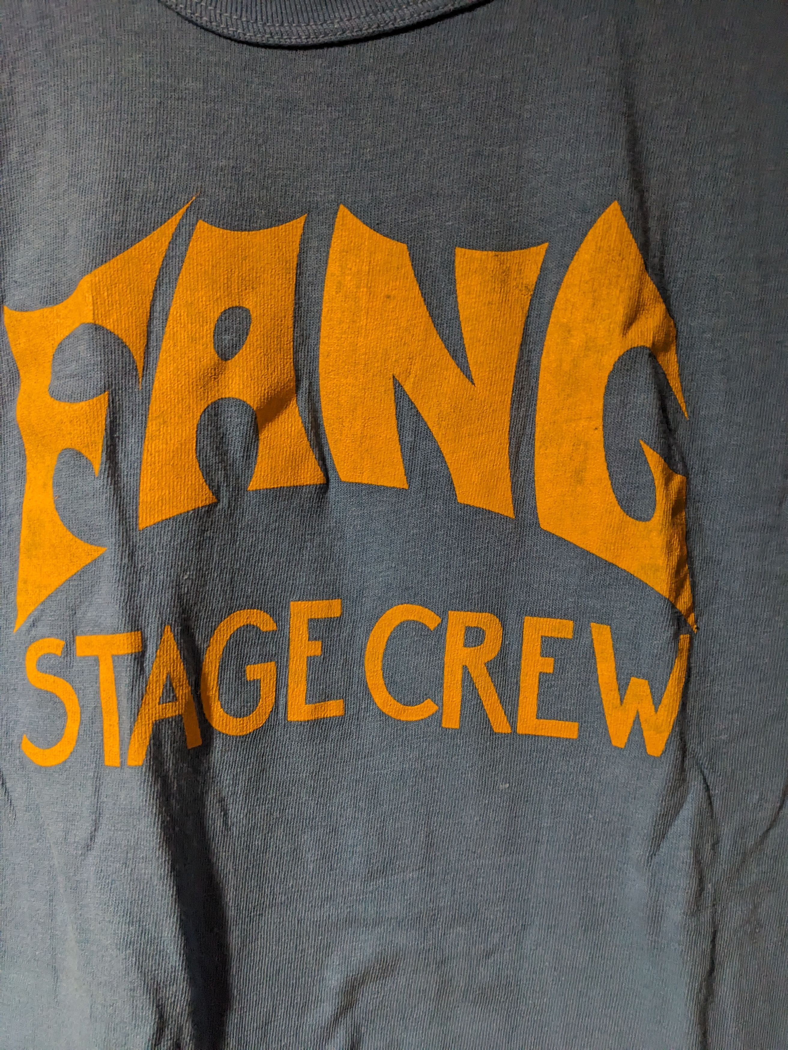 Band Tees × Russell Athletic × Vintage Vintage 80s Fang Stage Crew Hardcore Band Tour RARE T-Shirt Size US M / EU 48-50 / 2 - 2 Thumbnail