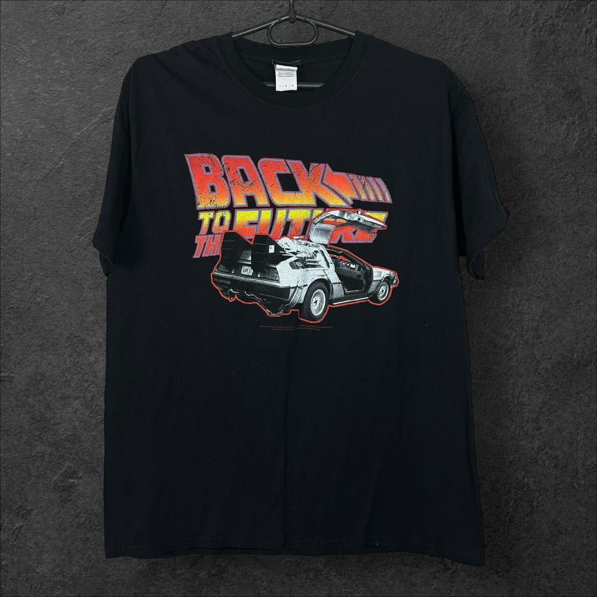 Other Back To The Future Movie Black T shirt Tee Gildan Size US L / EU 52-54 / 3 - 1 Thumbnail