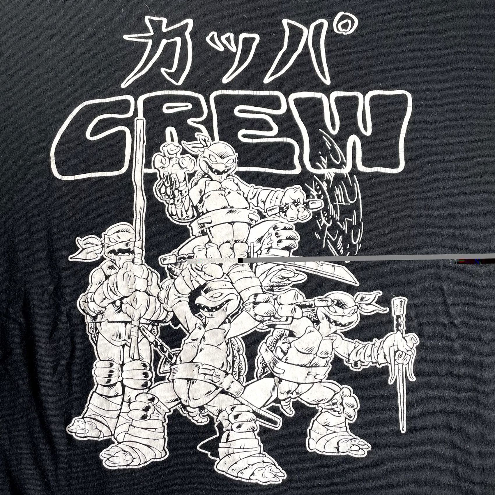 Vintage TMNT Shirt Men L Black Kevin Eastman Peter Laird Crew Bardel Entertainment Kevin Eastman Peter Laird Mens Large Black TMNT Shirt Size US L / EU 52-54 / 3 - 2 Thumbnail