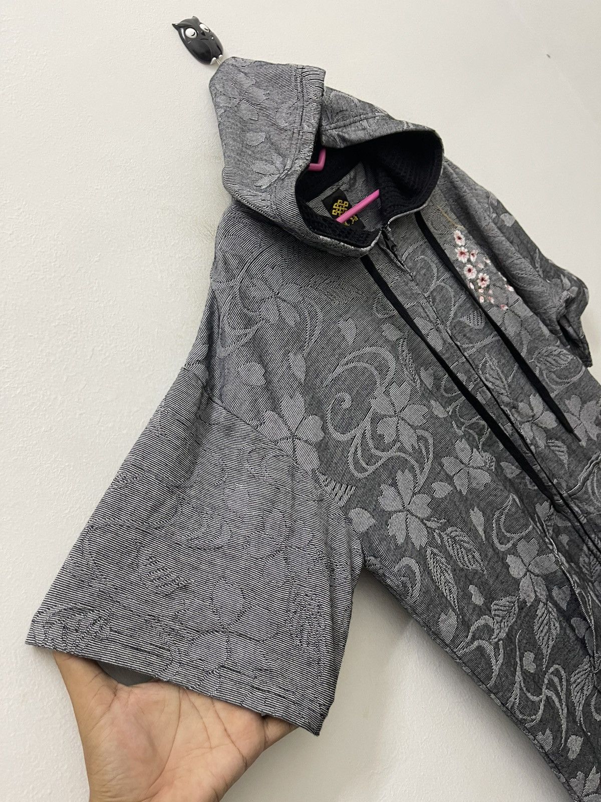 If Six Was Nine Rare Vintage SUKAJAN Japan Motive All Over Hoodie Size US L / EU 52-54 / 3 - 3 Thumbnail