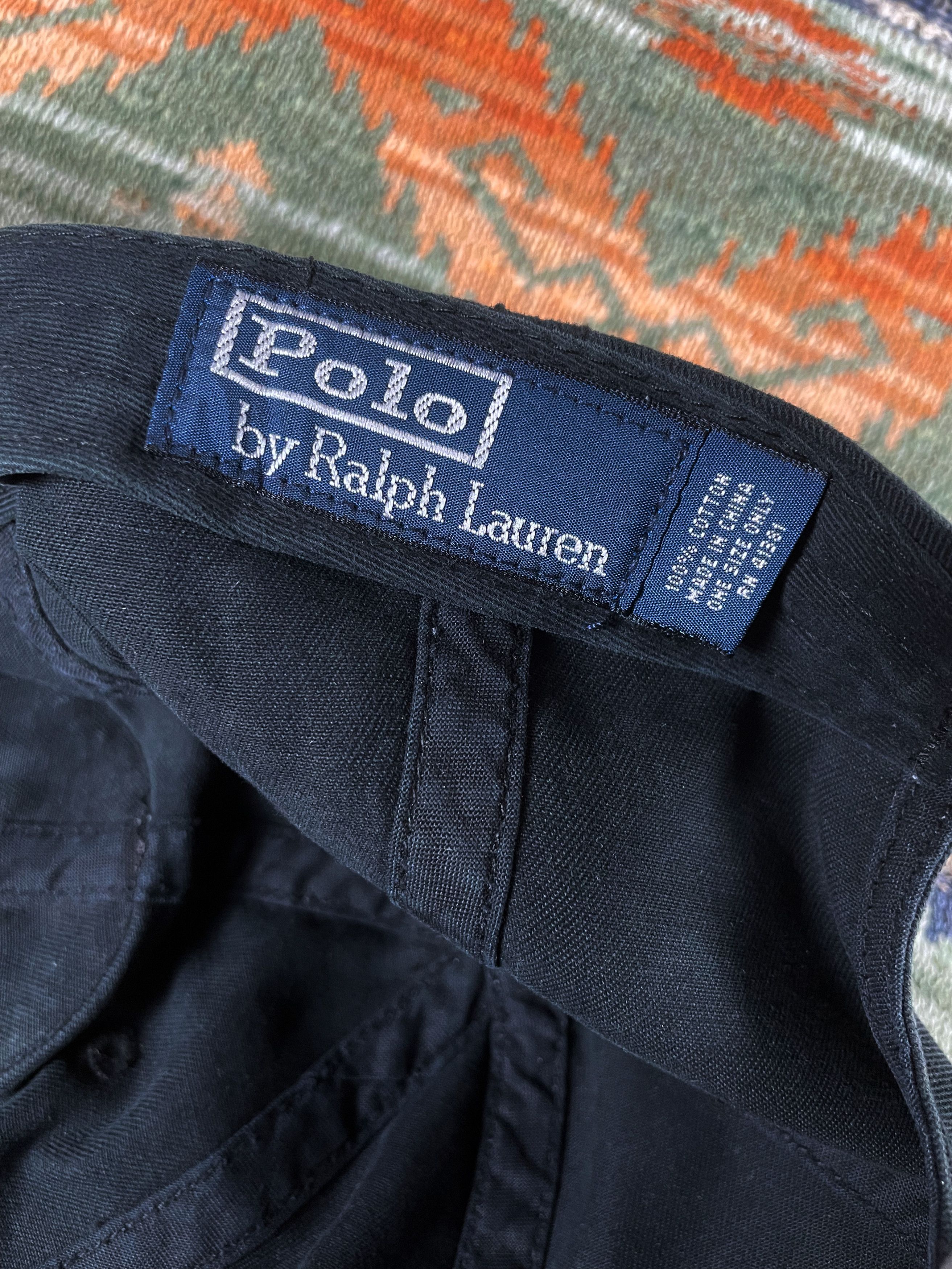 Polo Ralph Lauren Polo Ralph Lauren Rare Leather baseball hat baseball cap Size ONE SIZE - 6 Thumbnail