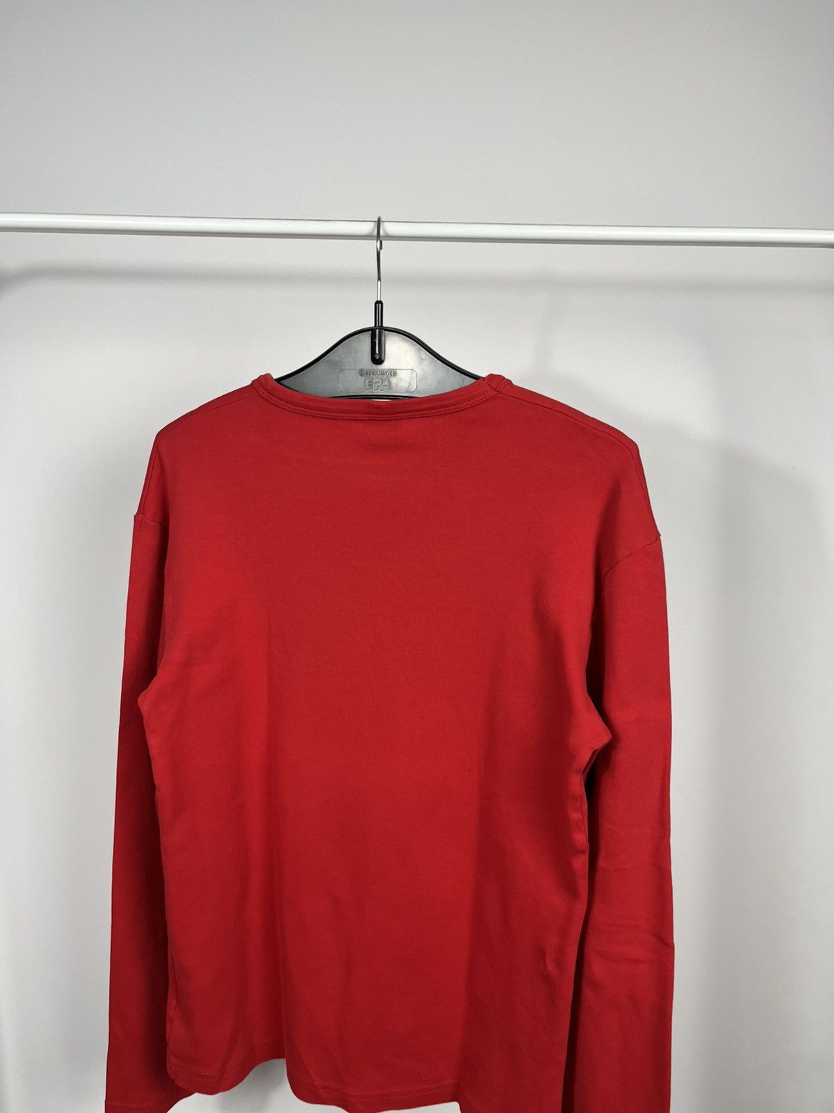 Diesel Diesel Mens Red Long Sleeve Logo Shirt XL Casual Streetwear Size US XL / EU 56 / 4 - 14 Thumbnail