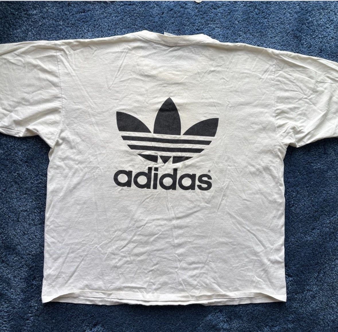Adidas adidas front and back t shirt men Size US XL / EU 56 / 4 - 2 Thumbnail