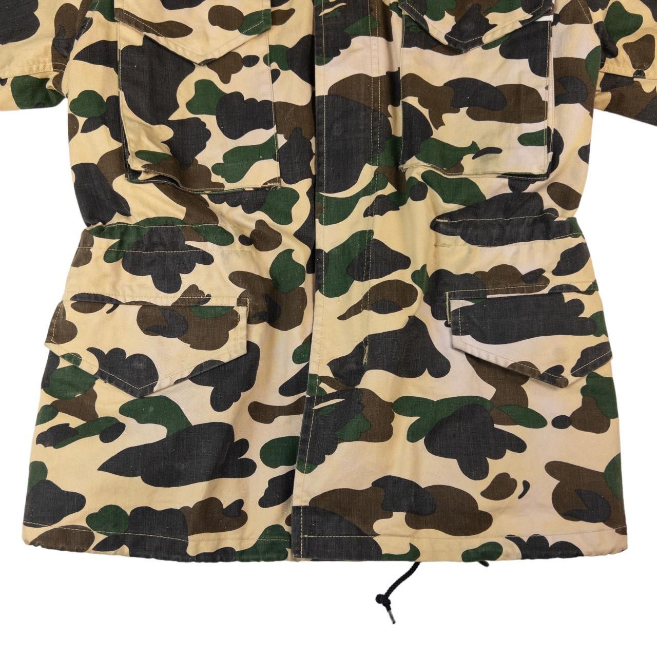Bape Vintage Bape Adjustable Camo Zip Up Jacket Size M Size US M / EU 48-50 / 2 - 6 Thumbnail