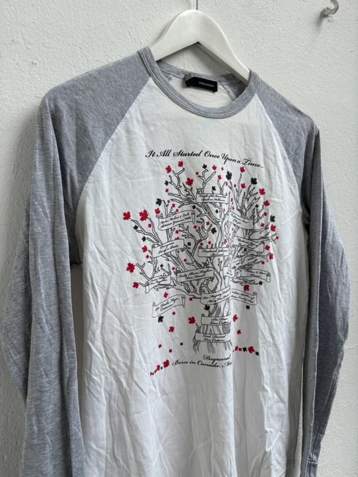 Dsquared2 Dsquared2 FW2006 „Family Tree“ Longsleeve Size US M / EU 48-50 / 2 - 2 Thumbnail