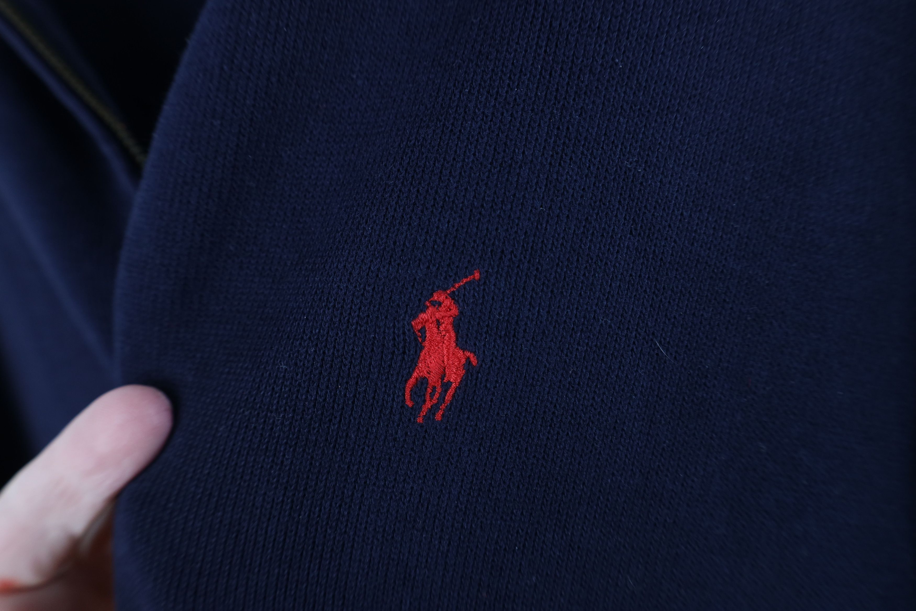 Ralph Lauren Vintage 90s Ralph Lauren Cotton Ribbed Knit Sweater Jacket Size US M / EU 48-50 / 2 - 4 Thumbnail