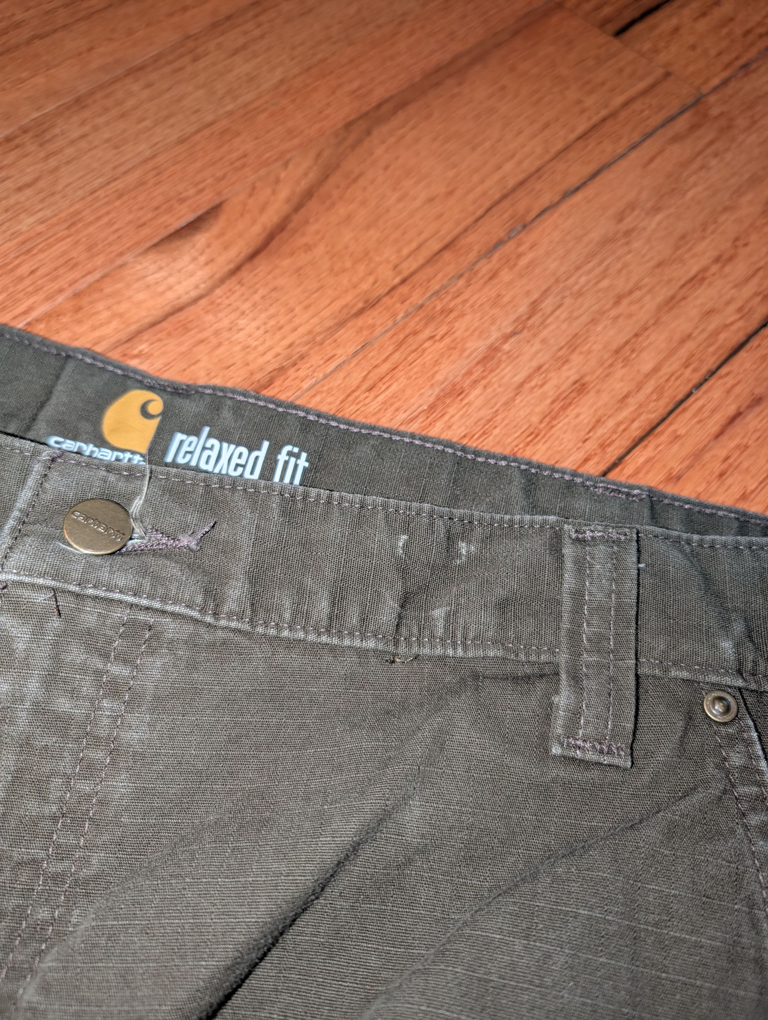 Carhartt Carhartt B342 DFE Relaxed Ripstop Cargo Work Pants 42 x 30 Size US 42 / EU 58 - 5 Thumbnail
