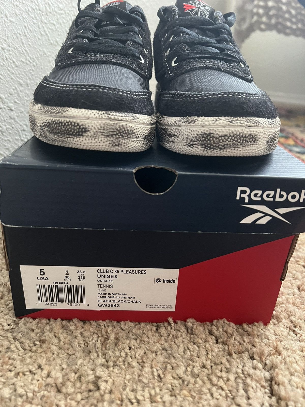 Pleasures × Reebok Pleasures X Reebok Club C 85 Size US 5 / IT 35 - 7 Thumbnail