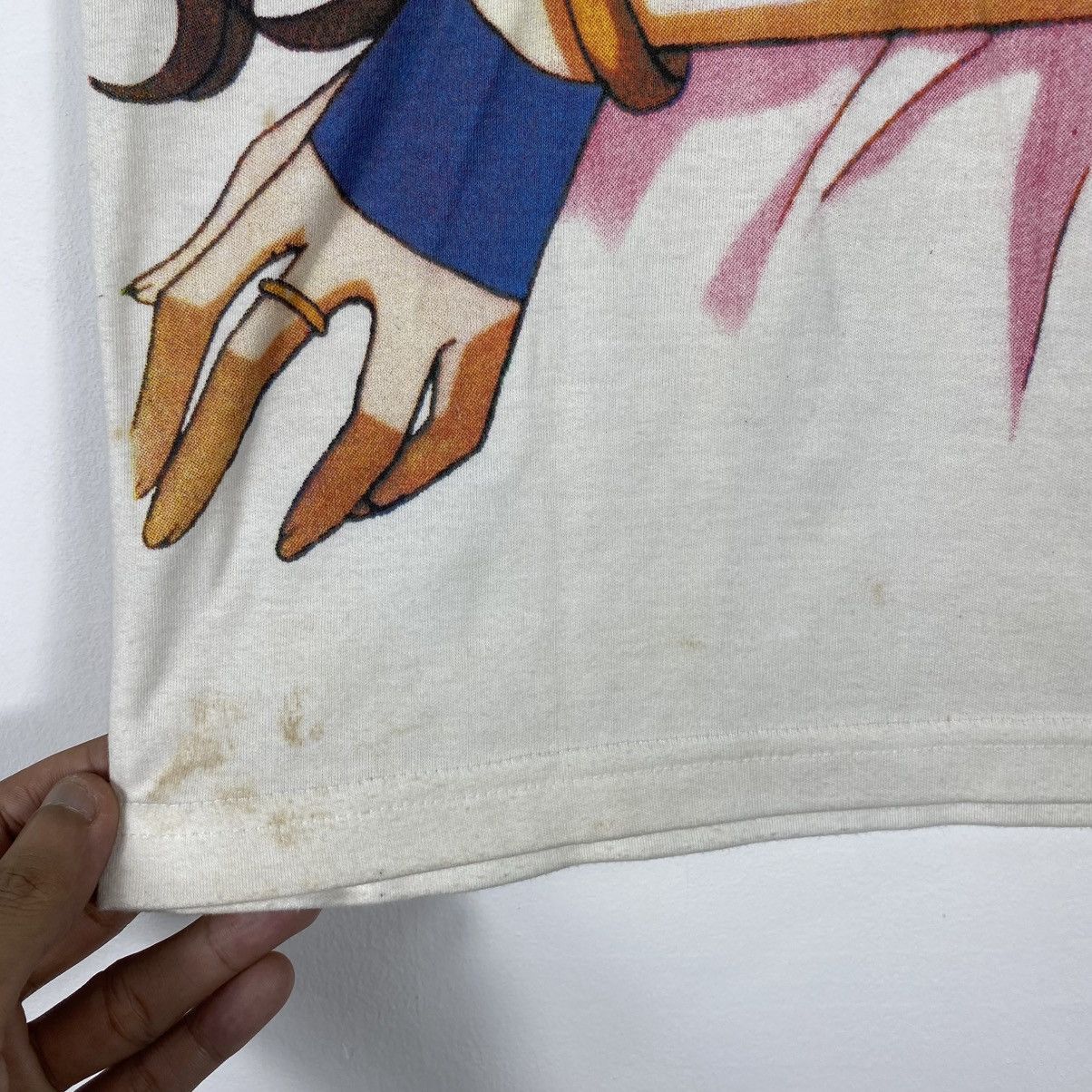 Anime Vintage 90's AH! MY GODDESS Belldandy Full Print Anime Tee Size US M / EU 48-50 / 2 - 5 Thumbnail