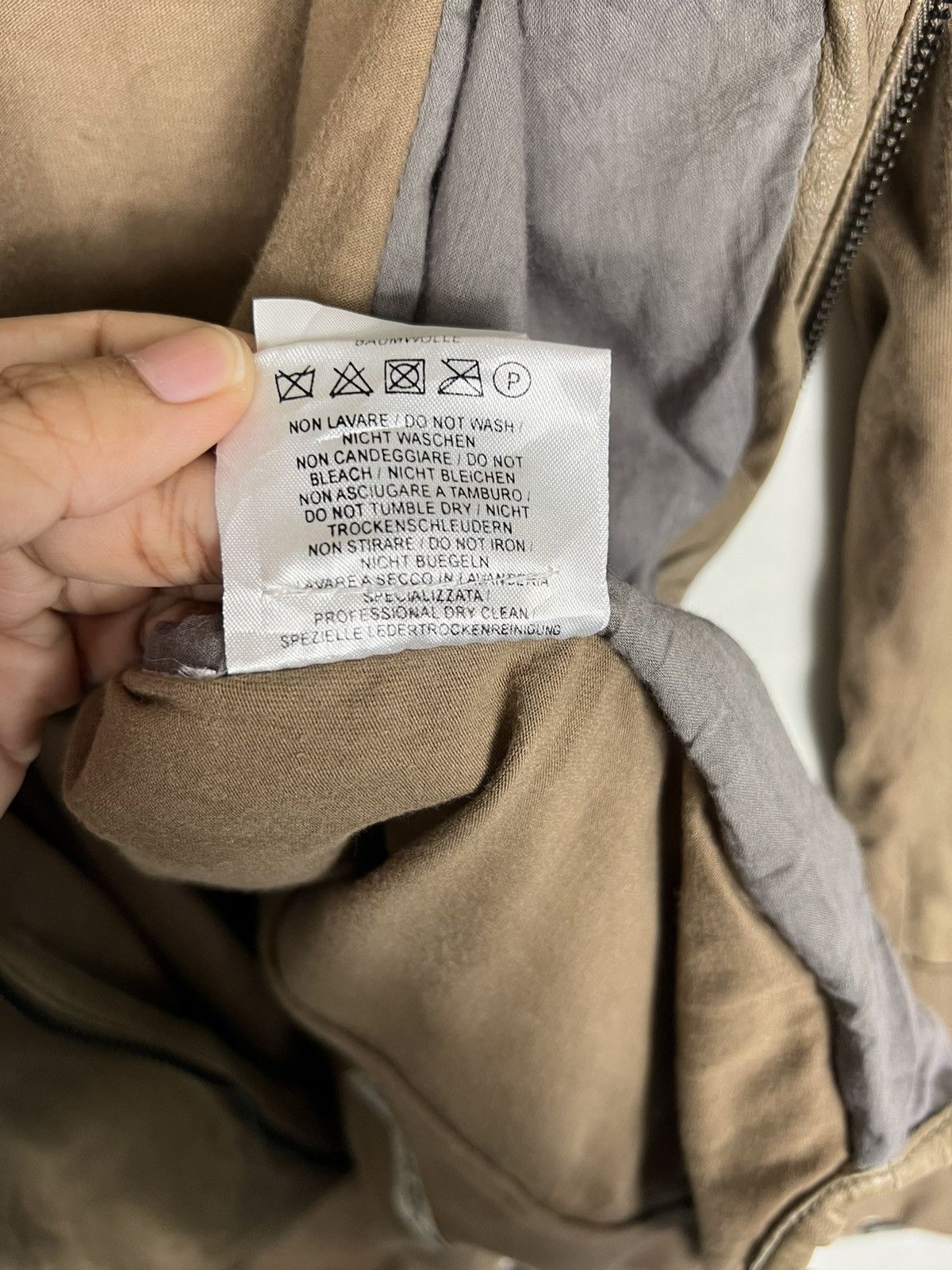 Designer 🔥 BROGDEN HYBRID LEATHER JACKET Size US S / EU 44-46 / 1 - 18 Thumbnail