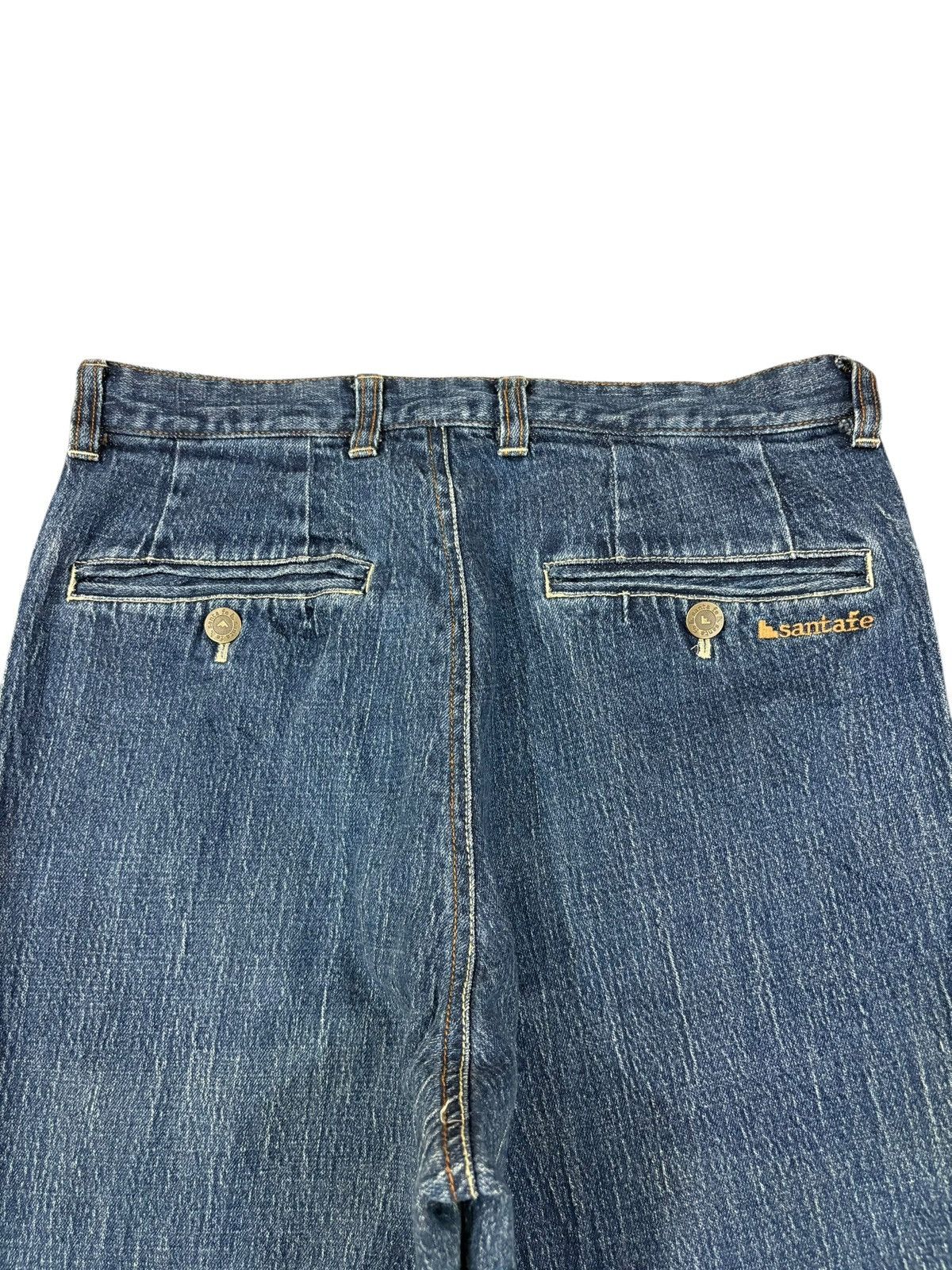 Japanese Brand Vintage Japanese Brand Blue Wash Baggy Jeans Size US 29 - 8 Thumbnail