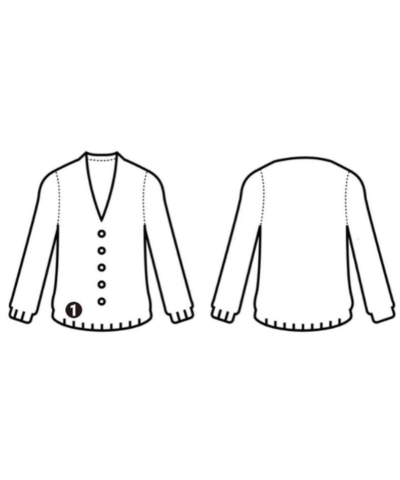 Comme des Garcons Comme Des Garcons Textured knit cardigan Size S / US 4 / IT 40 - 8 Thumbnail