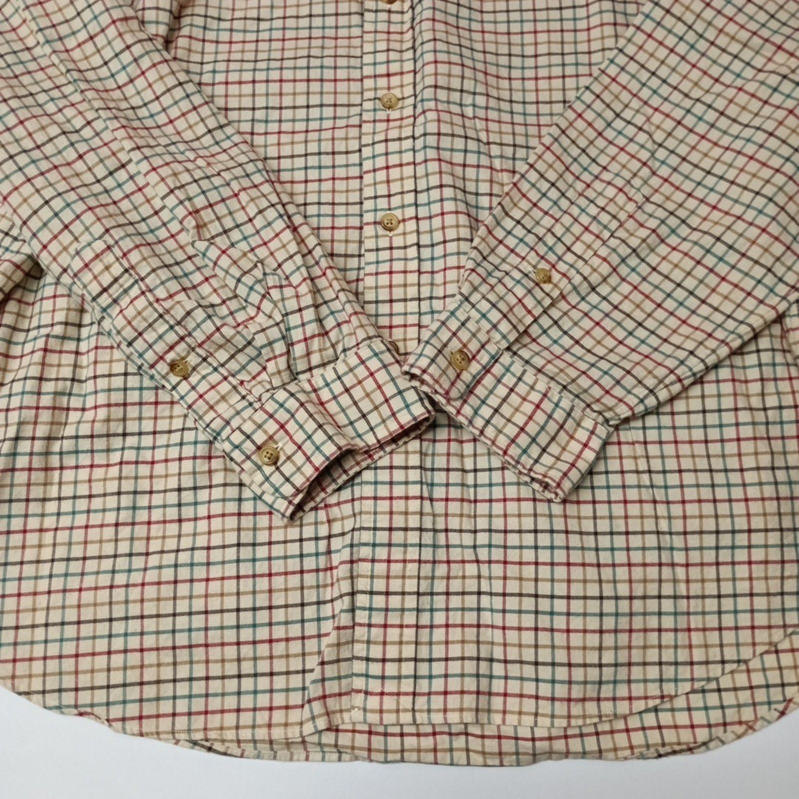 Ralph Lauren Ralph Lauren Shirt Men's Size 2XL Beige Multi Check Classic Size US XXL / EU 58 / 5 - 2 Thumbnail