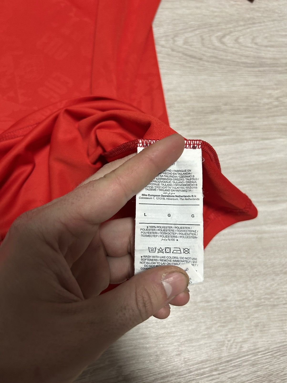 Nike Nike Soccer Jersey National Team England training 2020/21 Size US L / EU 52-54 / 3 - 9 Thumbnail