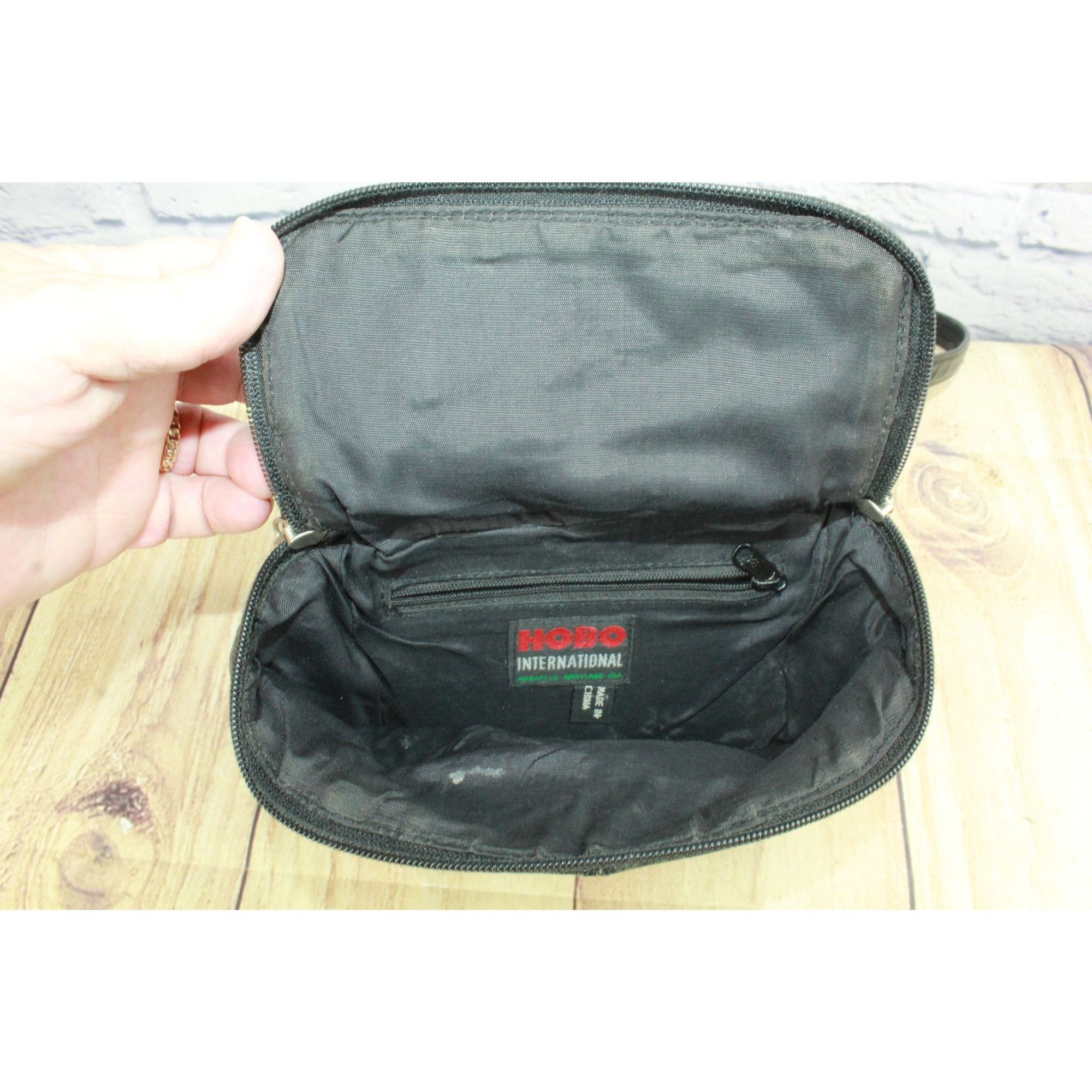 Other Hobo International Crossbody Bag Black Pebbled Leather Size ONE SIZE - 9 Thumbnail