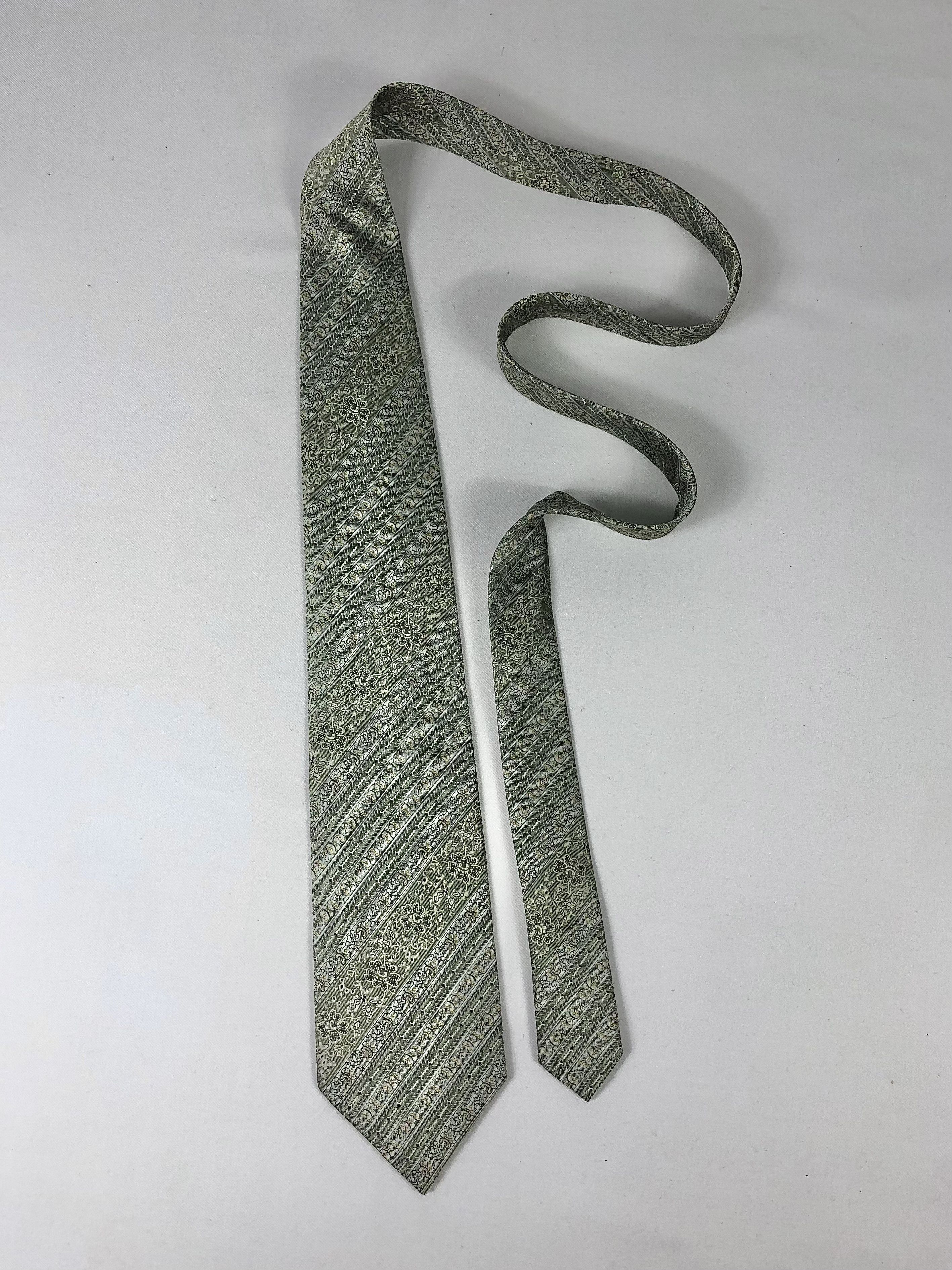 Yves Saint Laurent Rare Vintage Yves Saint Laurent YSL Silk Tie Size ONE SIZE - 2 Thumbnail