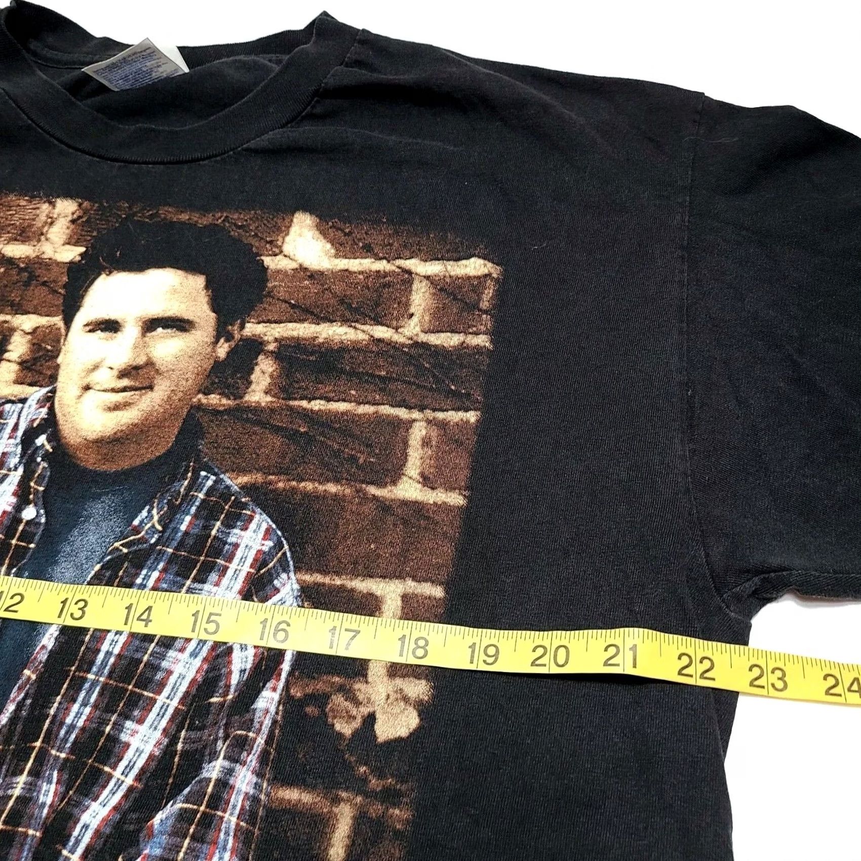 Hanes VINTAGE Vince Gill 1995 Concert Tour T-Shirt Men XL Black Hanes Crew Neck Short Sleeve Graphic Print Music 90s Shirt Mens Size US XL / EU 56 / 4 - 7 Thumbnail