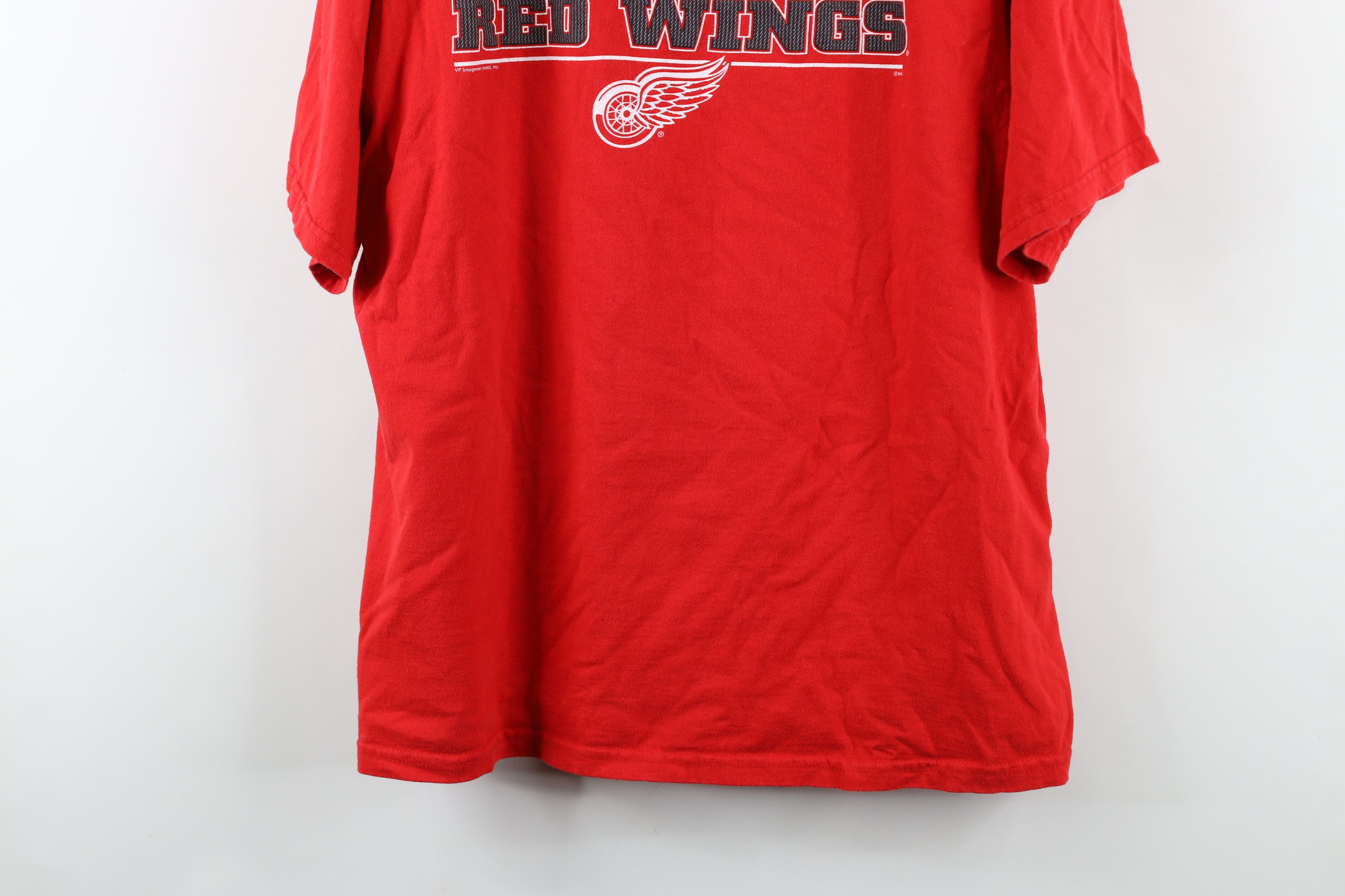 Vintage Vintage 90s Detroit Red Wings Hockey Short Sleeve T-Shirt Size US XL / EU 56 / 4 - 3 Thumbnail