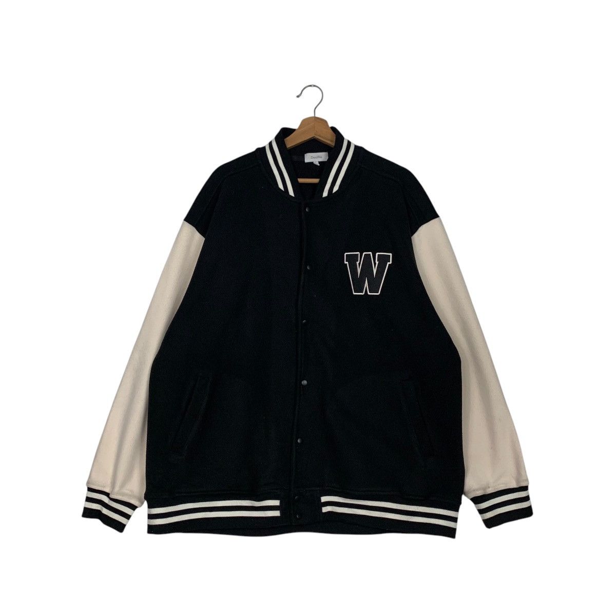 Japanese Brand DENIFITS Classic Style Varsity Jacket #2697-C121 Size US XXL / EU 58 / 5 - 1 Thumbnail