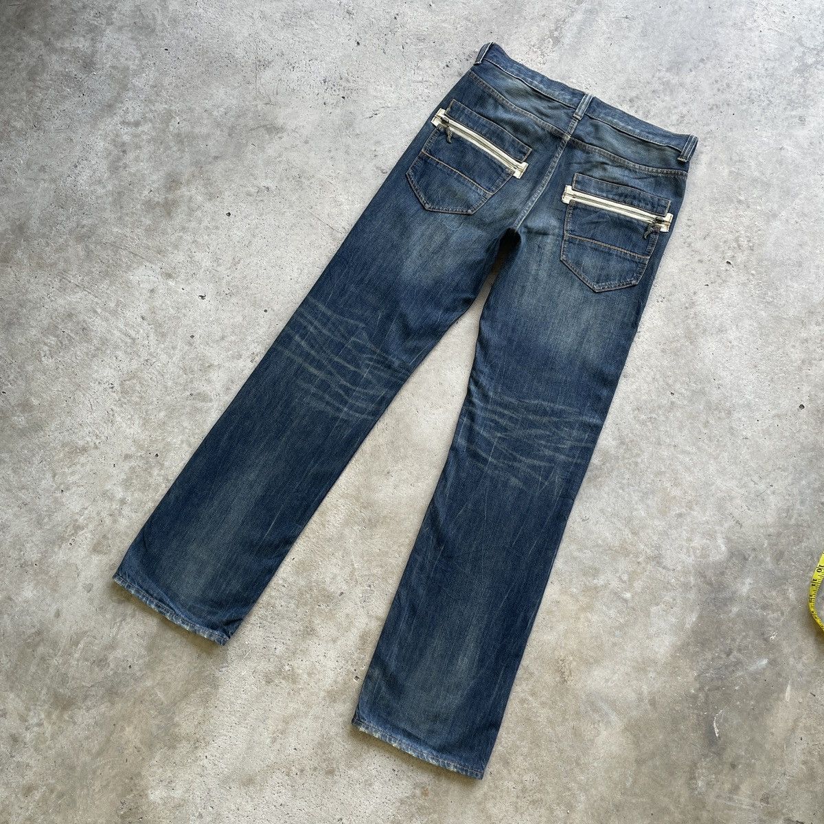 Japanese Brand × Jean Vintage Avail Jeans Japan Faded Denim Pants Distressed W32 Size US 32 / EU 48 - 11 Thumbnail