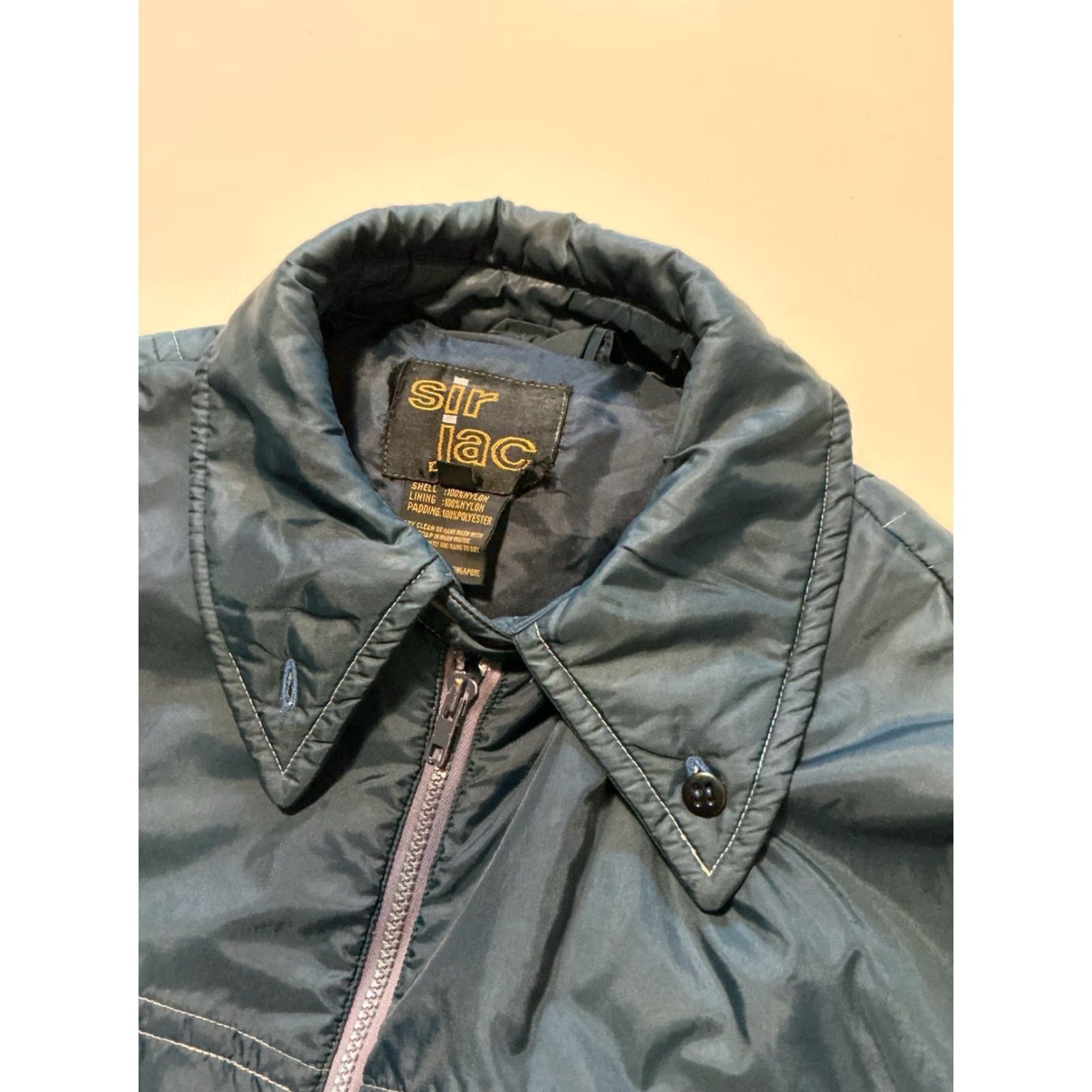 Vintage VINTAGE Sir Jac Polyester Navy Blue Puffer Parka Full Zip Work Long Jacket XL Adults Blue Parka 1980s Mens Size US XL / EU 56 / 4 - 7 Thumbnail